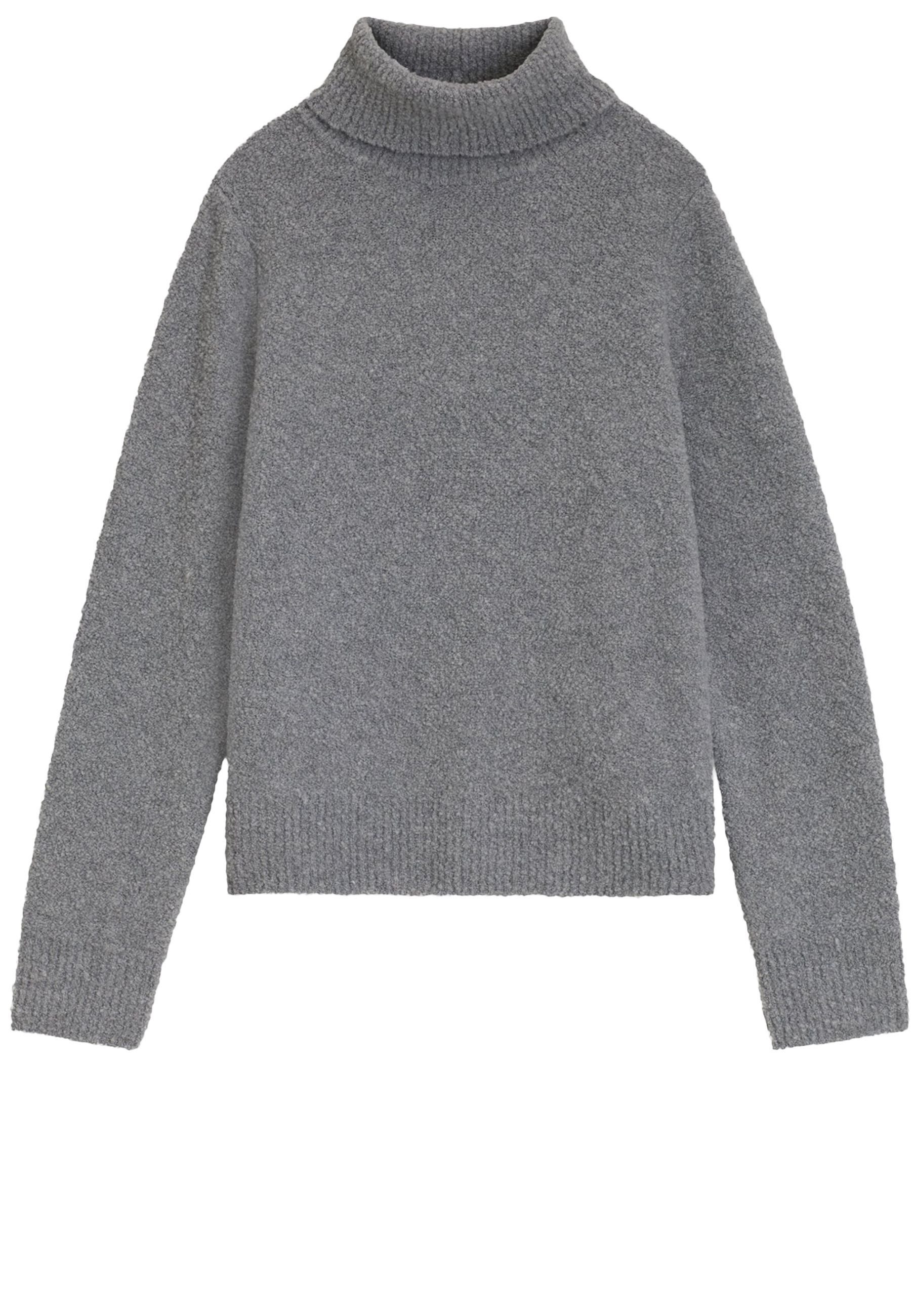BOSS Strickpullover Fubrini mit Bouclé-Struktur (1-tlg)