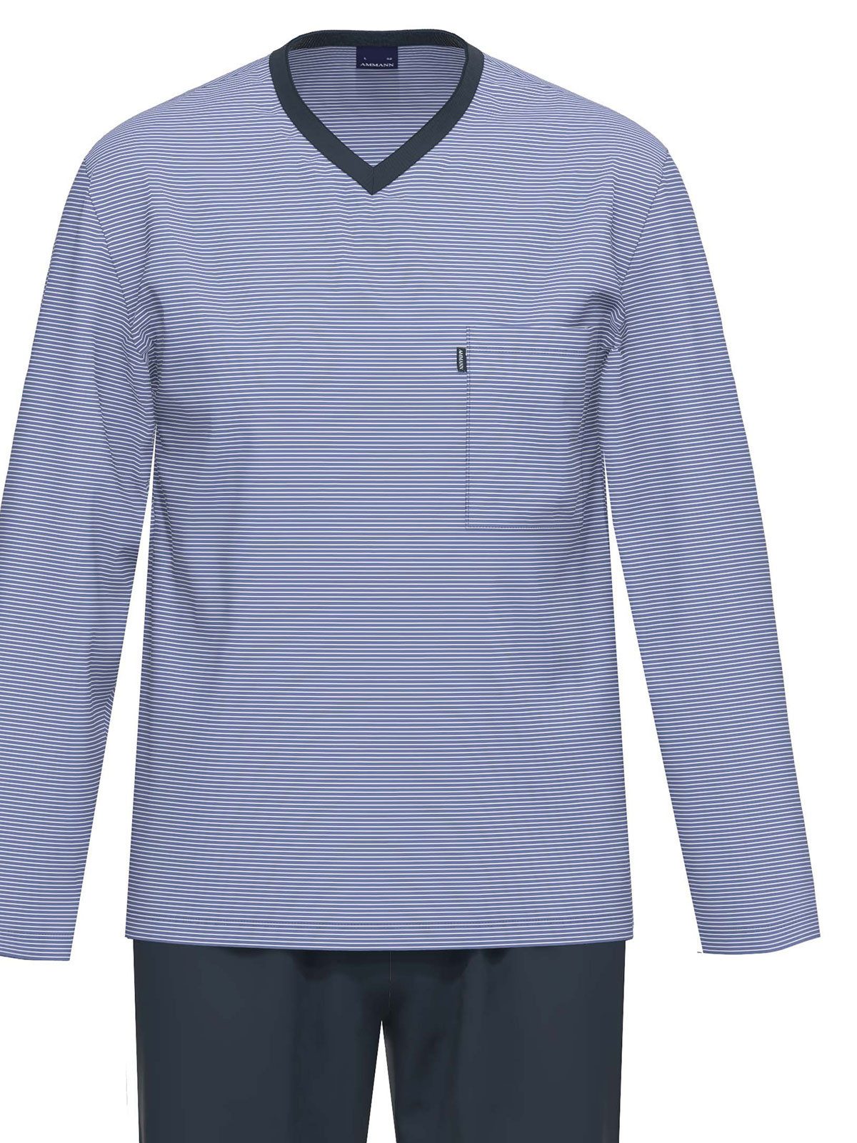 Ammann Pyjama Schlafanzug lang Men / Nightwear (Stück, 1 tlg) günstig online kaufen