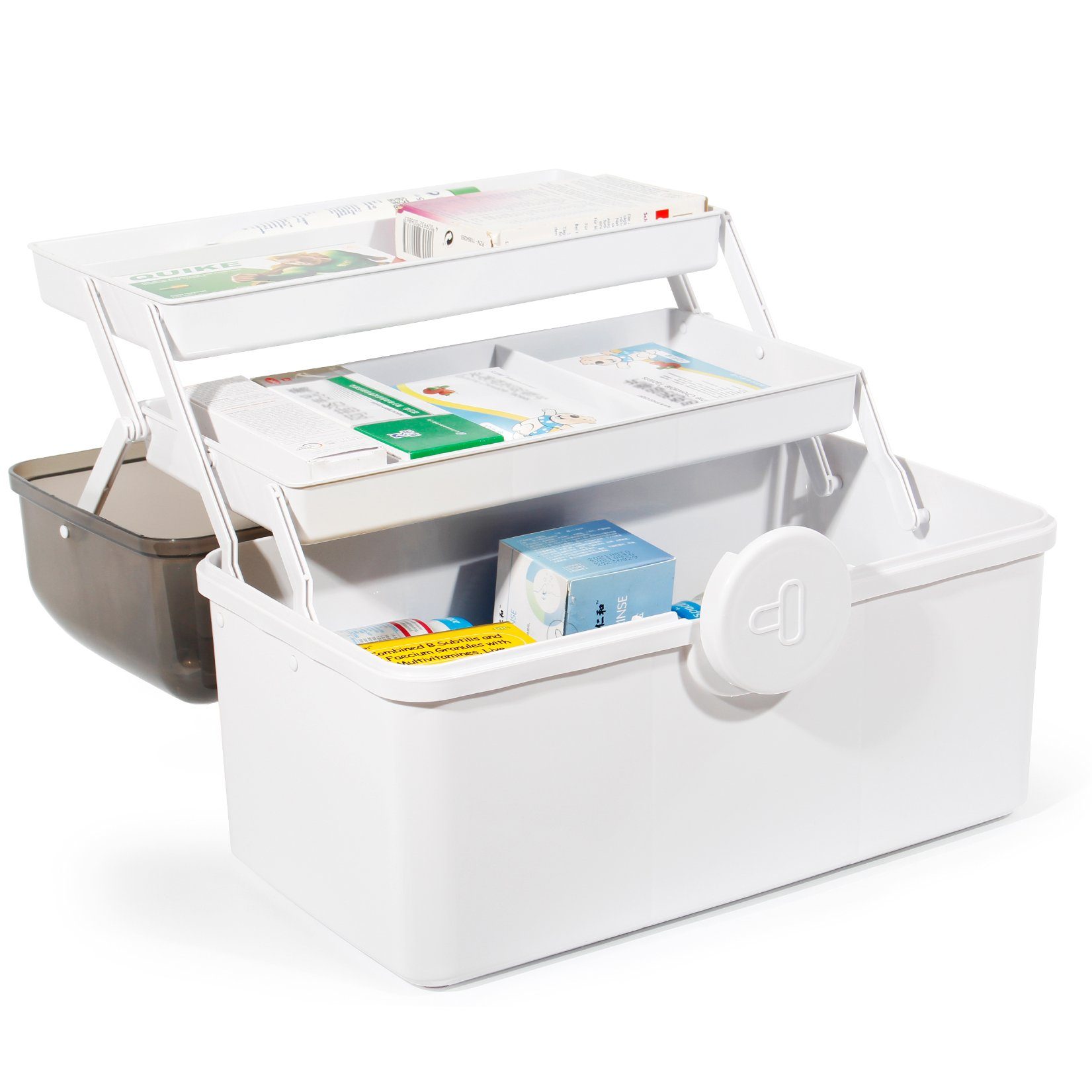 Zedelmaier Aufbewahrungsbox Medikamenten Aufbewahrung Medizinbox Apothekenb günstig online kaufen