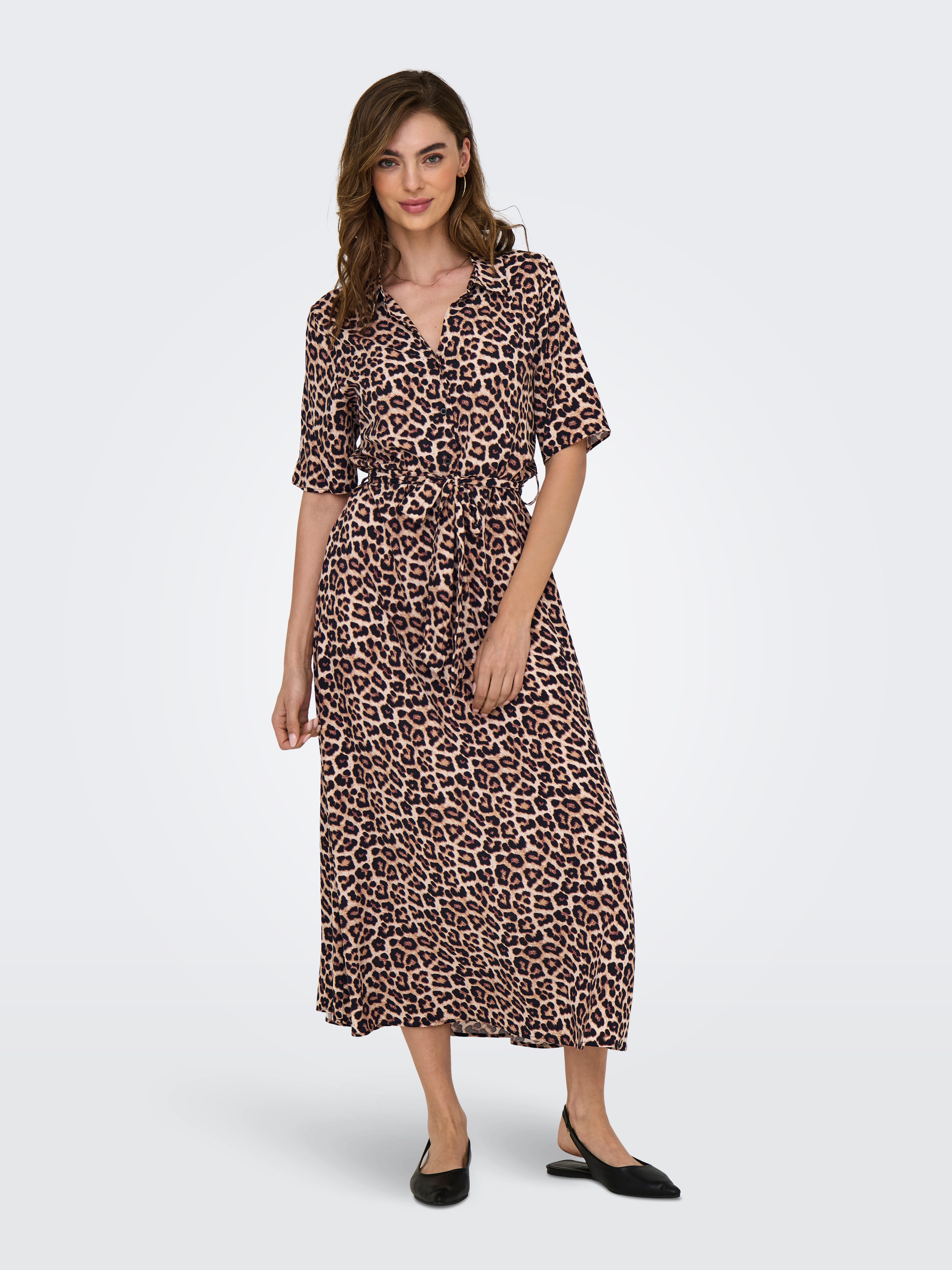 JDY Hemdblusenkleid JDYSTARSEZEN LIFE 2/4 MIDIDRESS WVN NOOS Sommerkleid