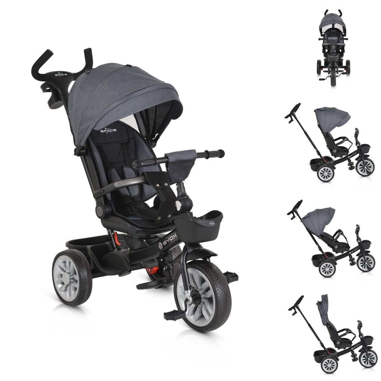 Dreirad Tricycle Space 3 in 1 Dreirad