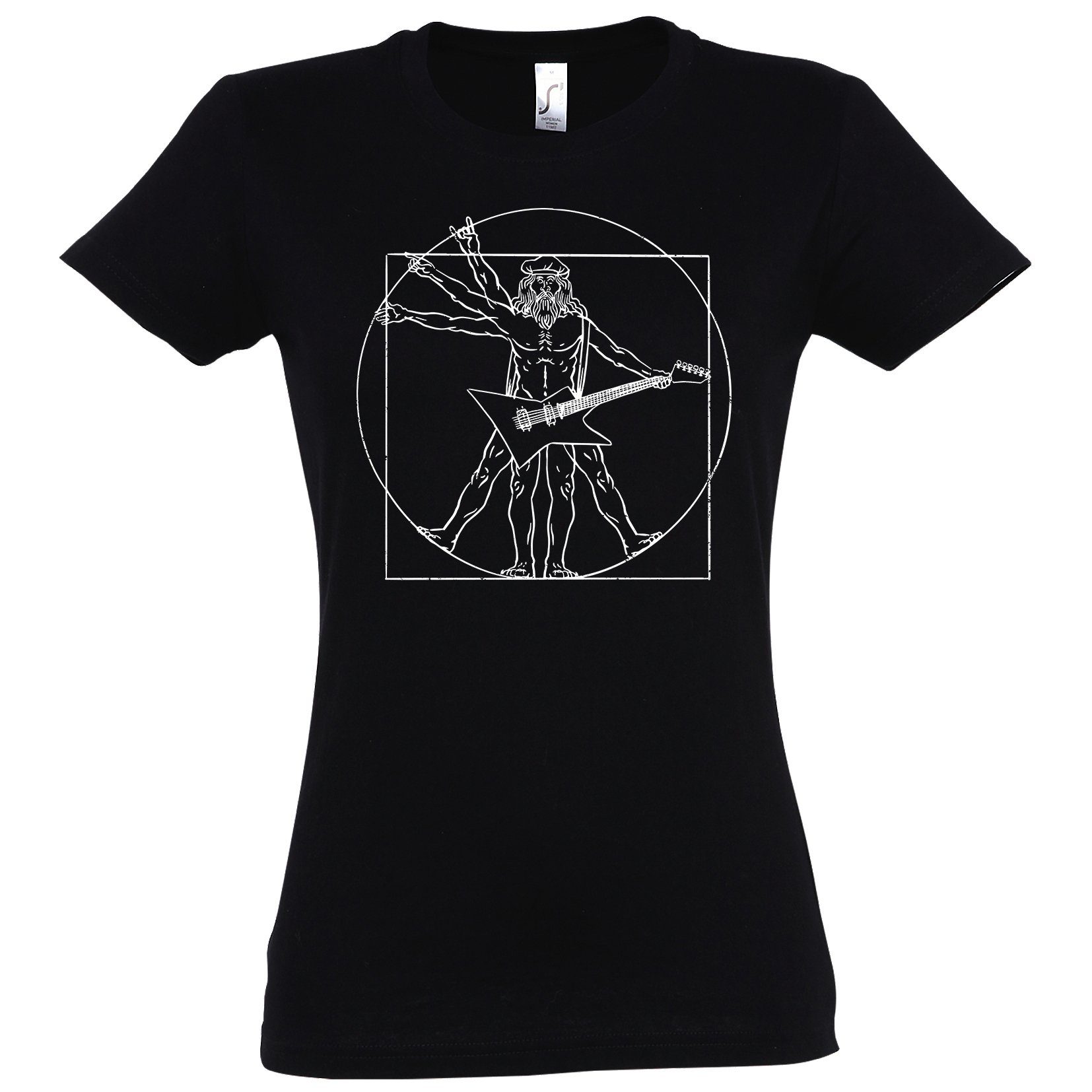 Youth Designz T-Shirt Gitarre Rock N Roll Damen T-Shirt Mit modischem Print günstig online kaufen