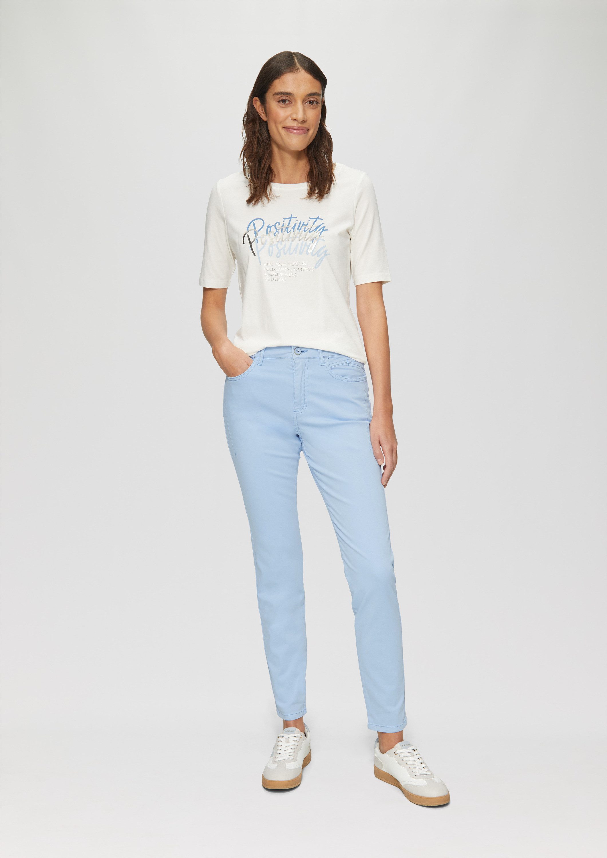 s.Oliver Chinos Hose Gewaschene Hose im günstig online kaufen