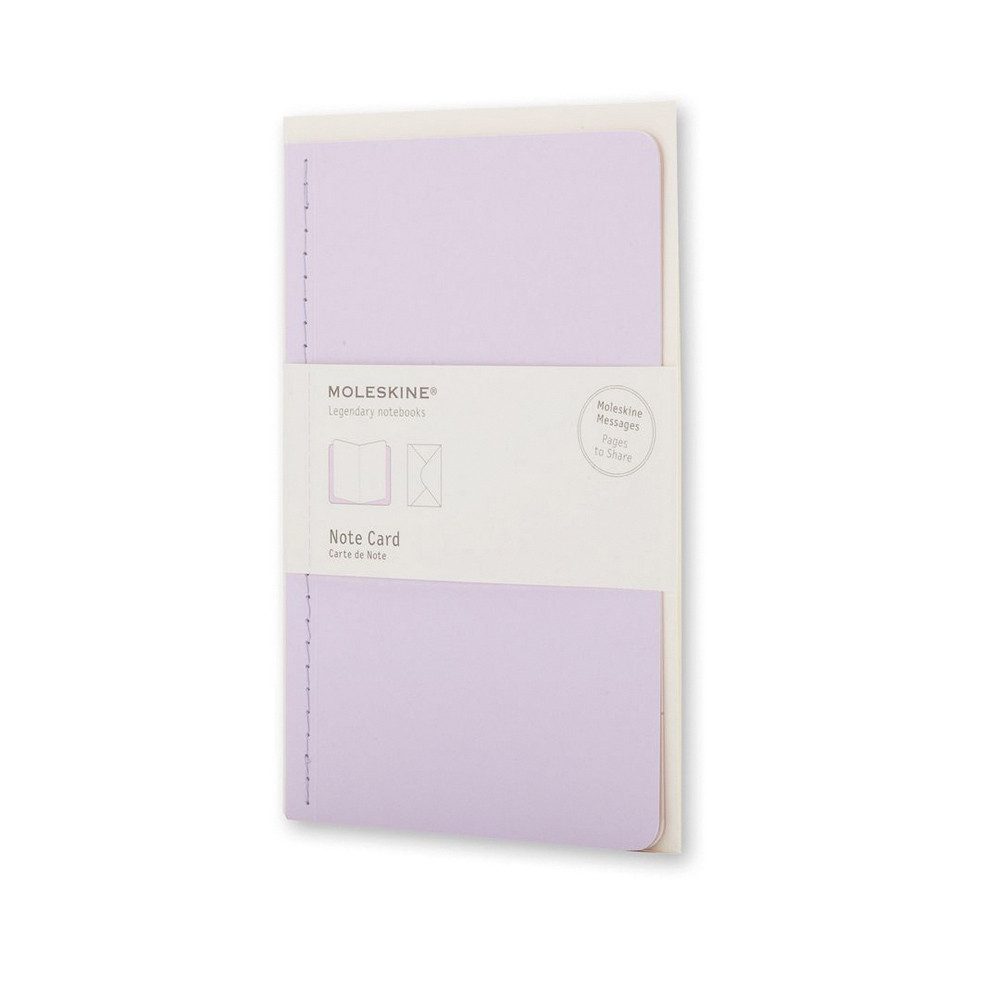 MOLESKINE Grußkarte Moleskine Nachrichten Notizkarte Pocket, Kartoneinband packpapierbraun