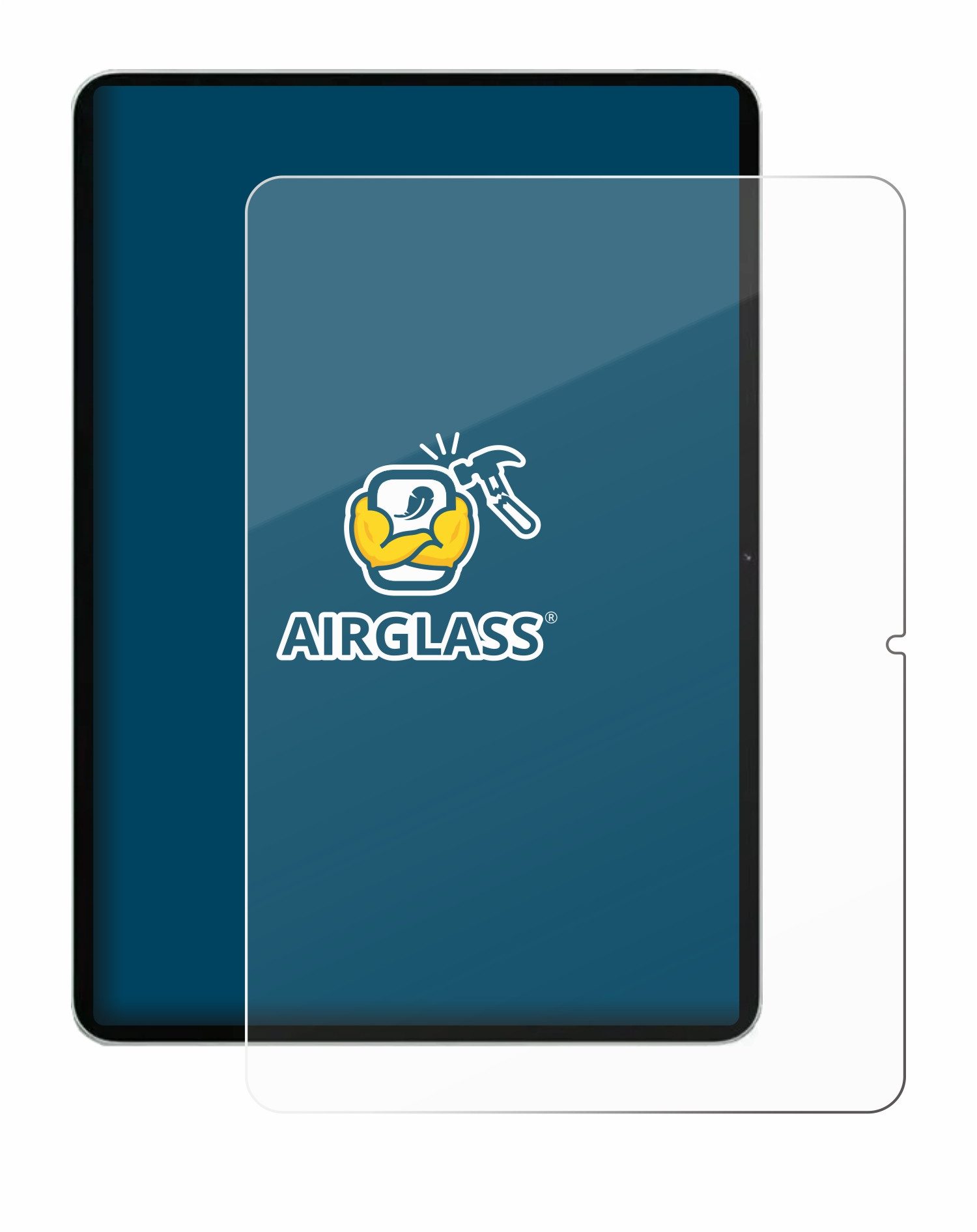 BROTECT Displayschutzglas Folie für Xiaomi Pad 7, Schutzfolie Glas Panzer Display Schutz klar – Bild 2 von 5