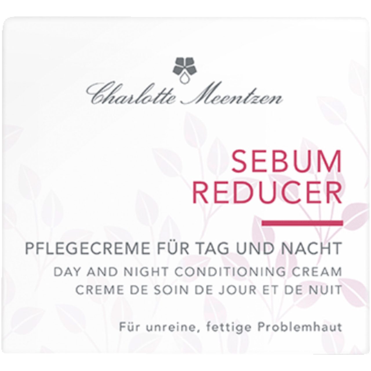 Charlotte Meentzen Tagescreme Sebum Reducer Pflegecreme für Tag und Nacht, Alle Hauttypen