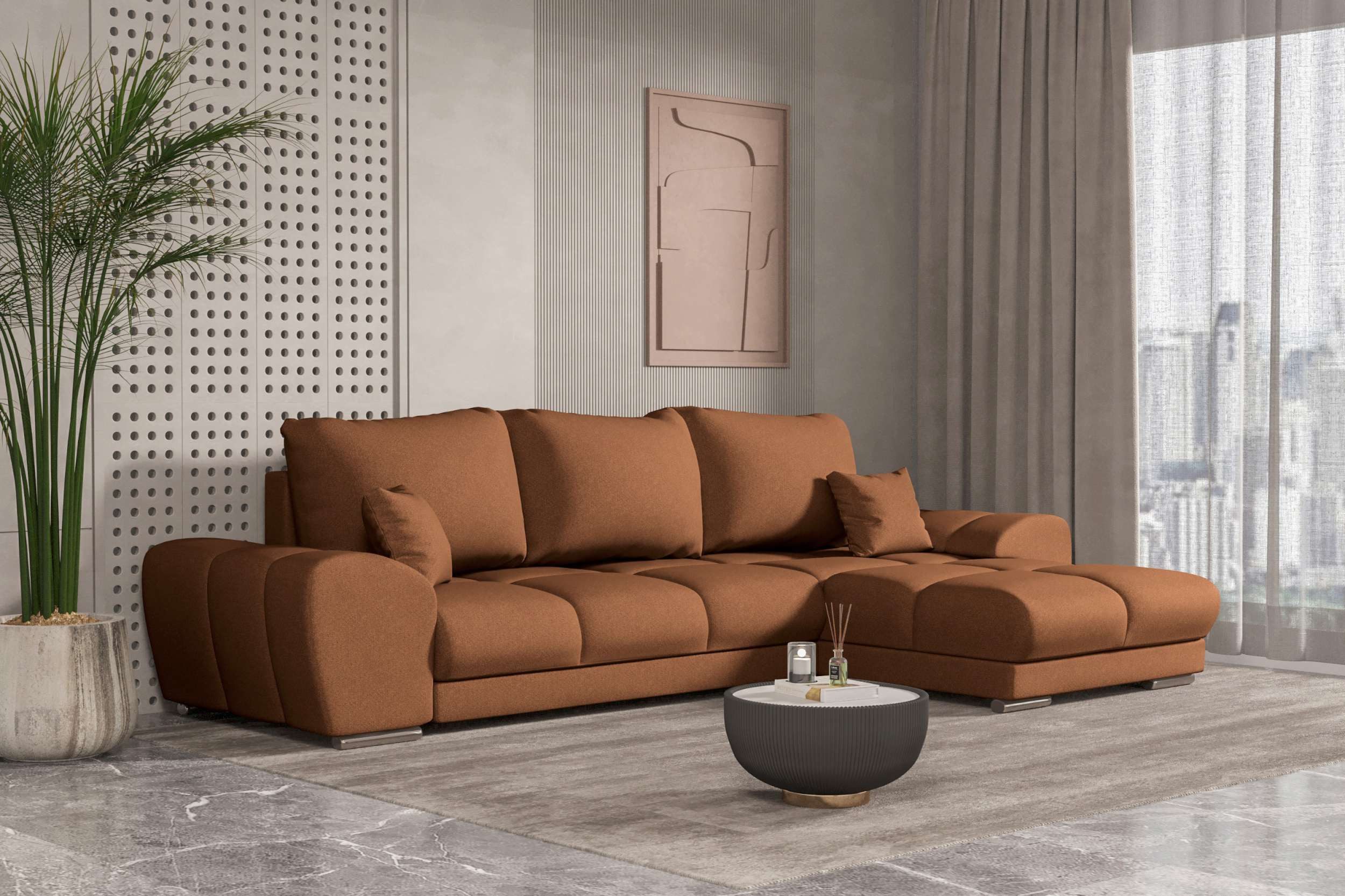 99rooms Ecksofa Antalya, Sofa L-Form, Eckcouch, günstig online kaufen