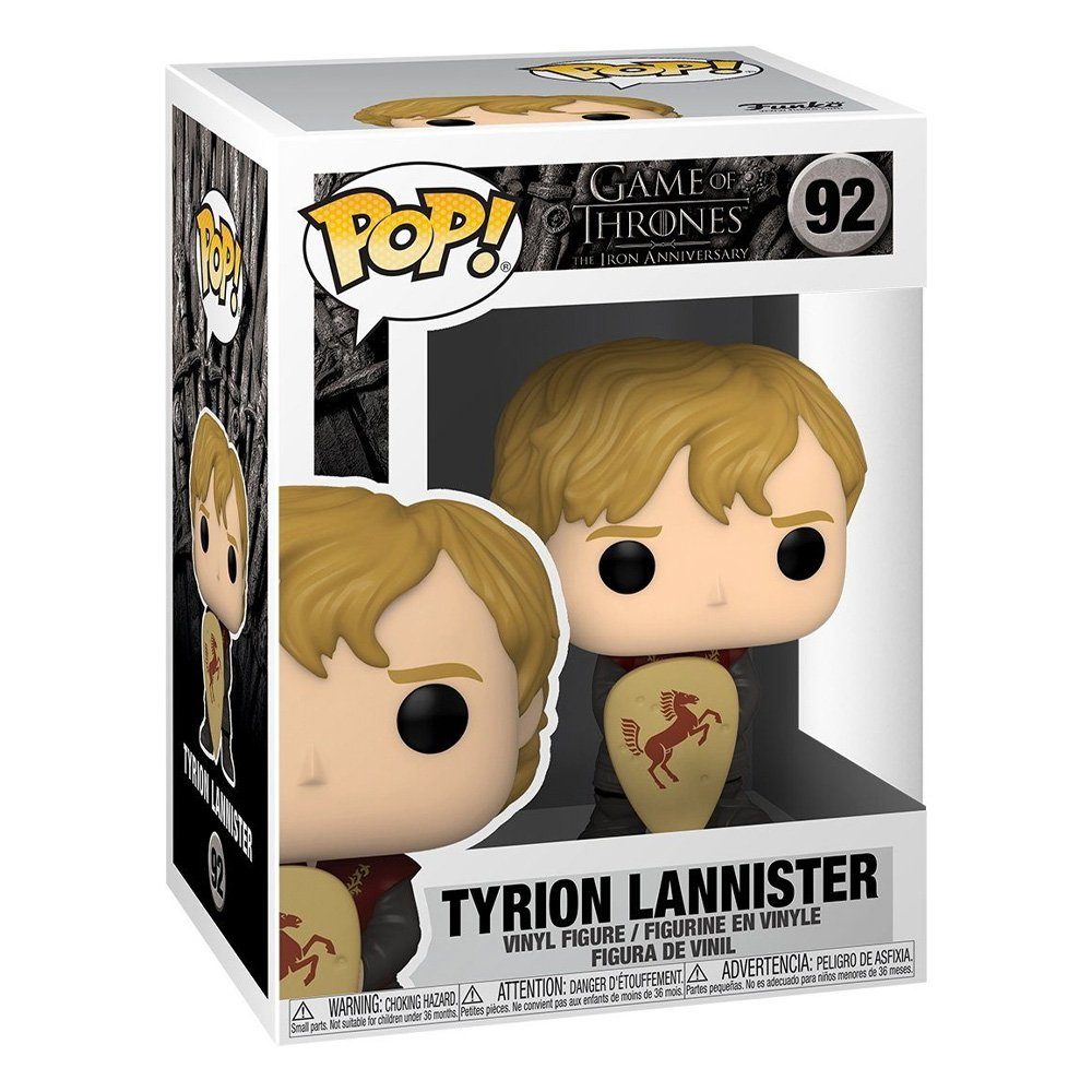 Thrones Funko Actionfigur Tyrion of - Shield) (with POP! Game
