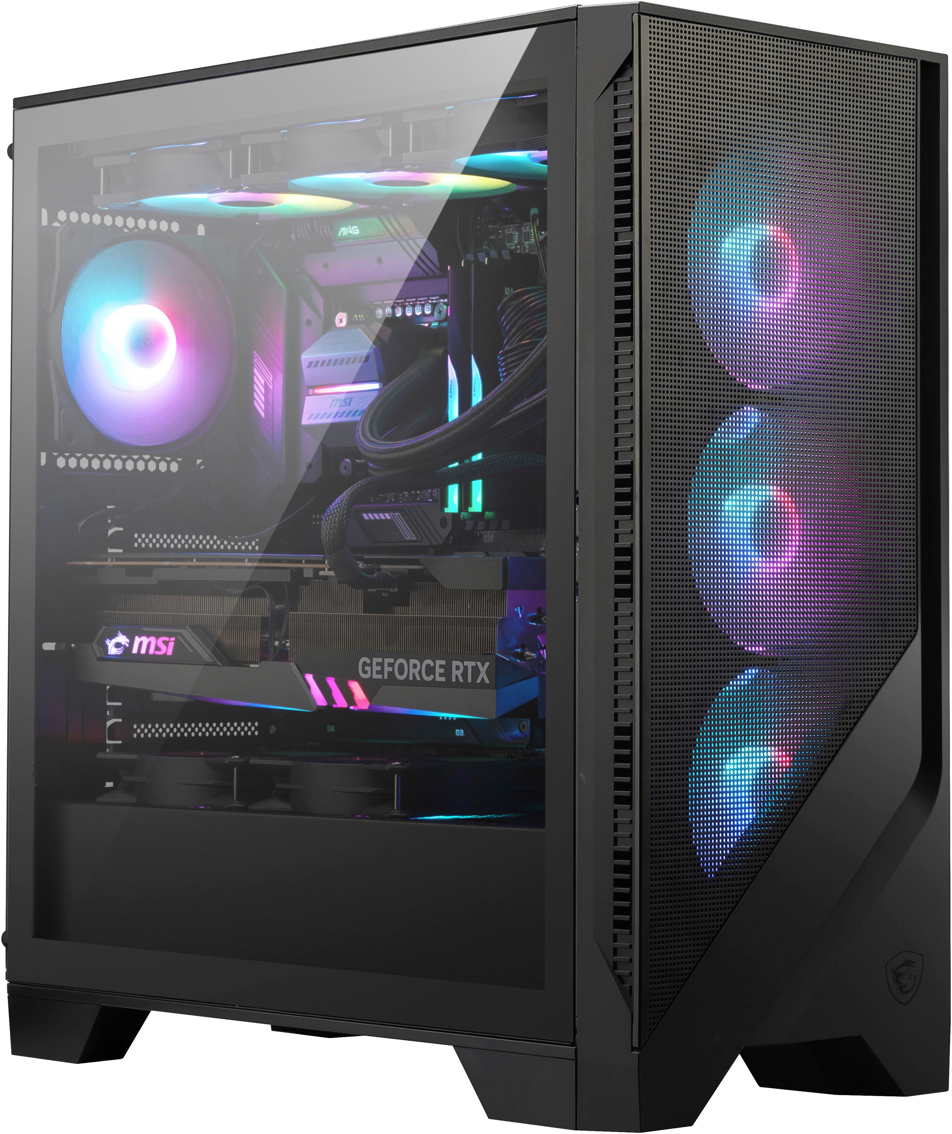 MSI PC-Gehäuse MAG FORGE 320R AIRFLOW