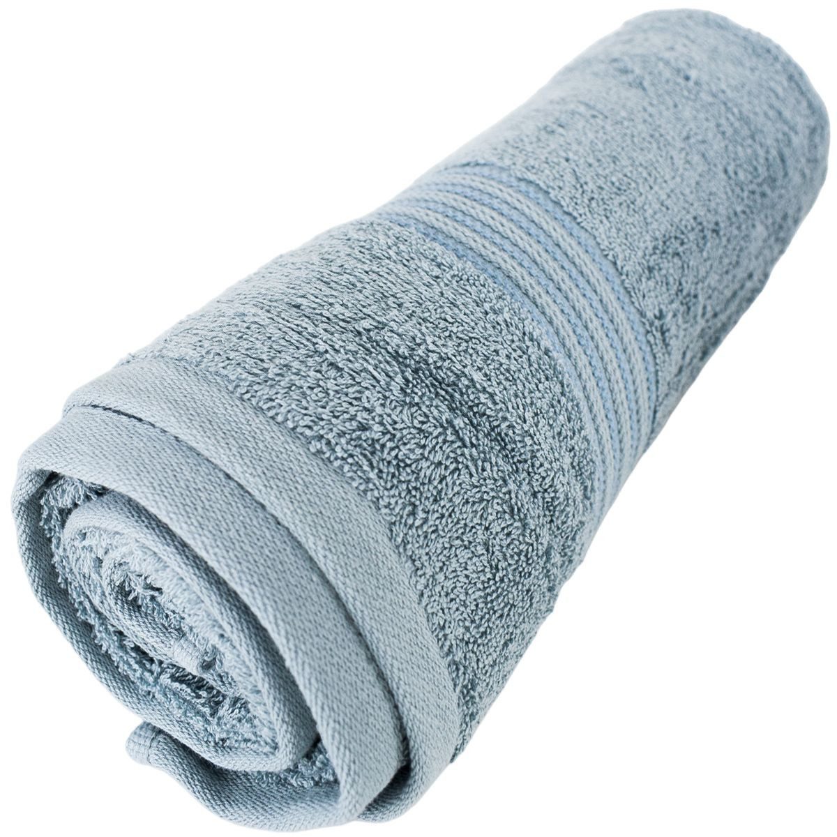 VIVESS Duschtücher 100 % Baumwoll Duschtuch 70 x 140 cm einfarbig mit Bordü günstig online kaufen