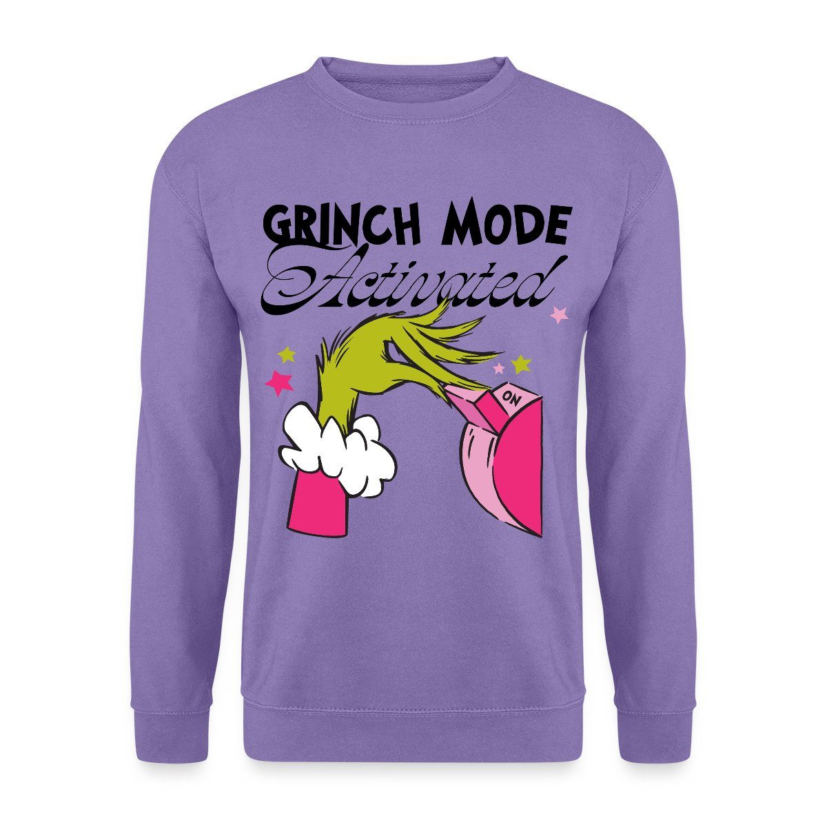 Sweatshirt Der Grinch Statement Grinch Mode Activated Unisex Pullover