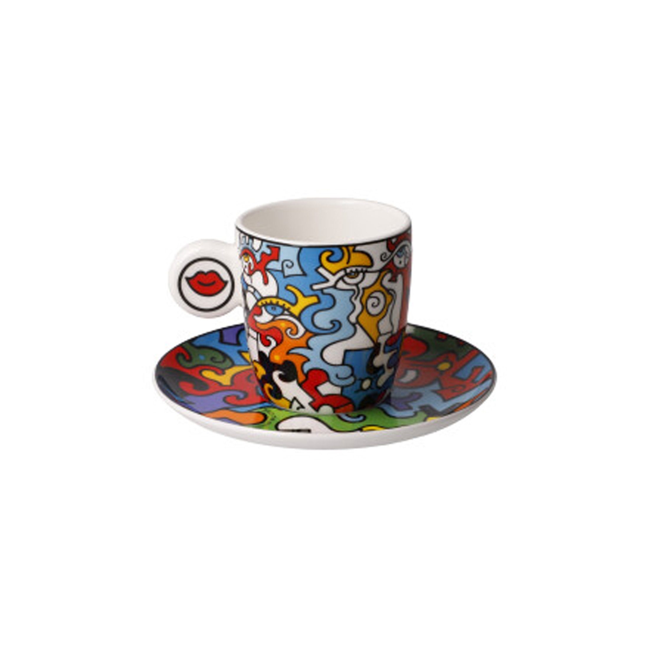 Love the Goebel Pop Billy of Artist I' Goebel Art 2023 'Evolution Espressotasse Tasse