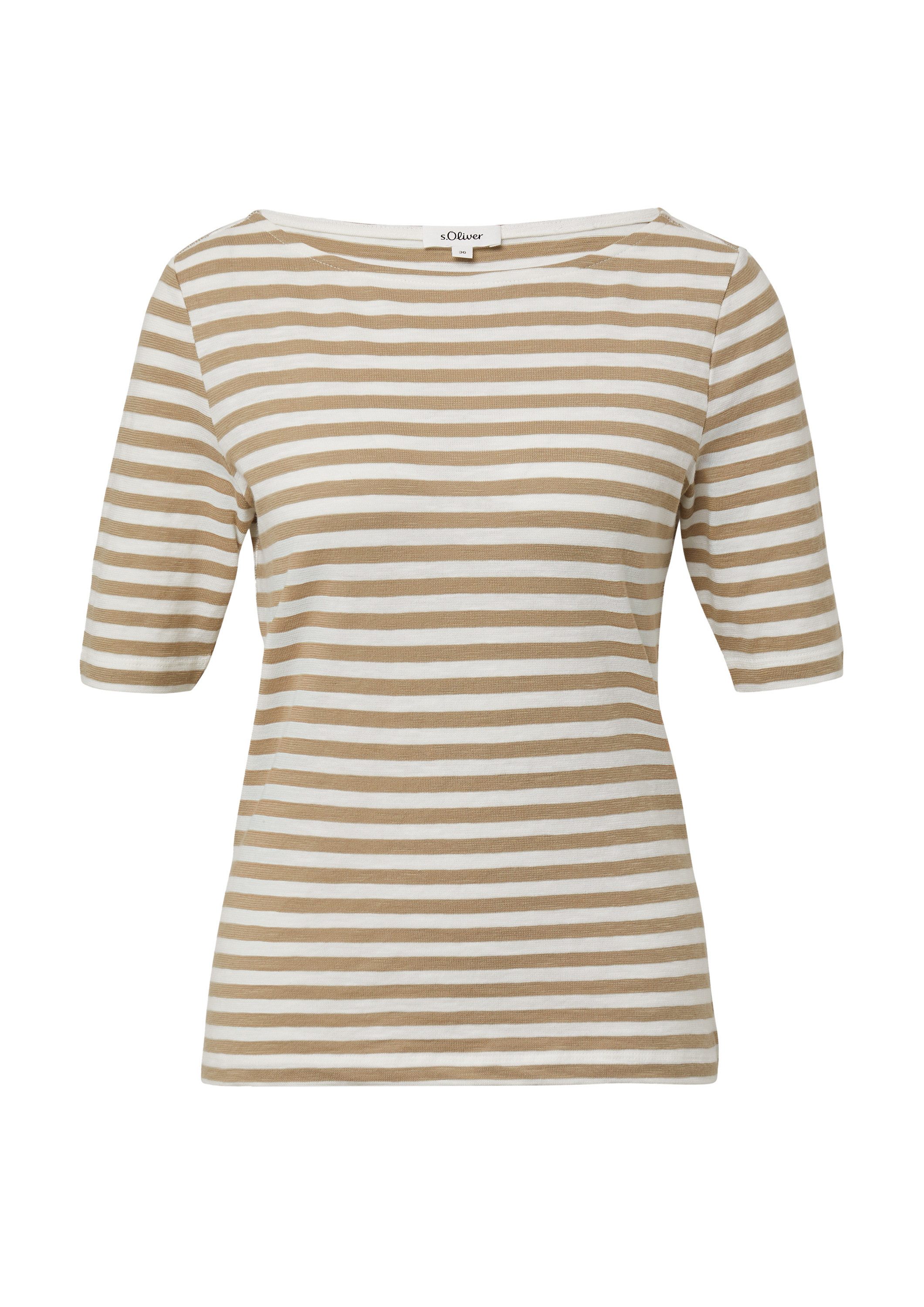 s.Oliver Kurzarmshirt T-Shirt (1-tlg) günstig online kaufen