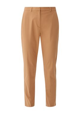 s.Oliver BLACK LABEL 7/8-Hose Slim: Chinohose mit Bundfalte