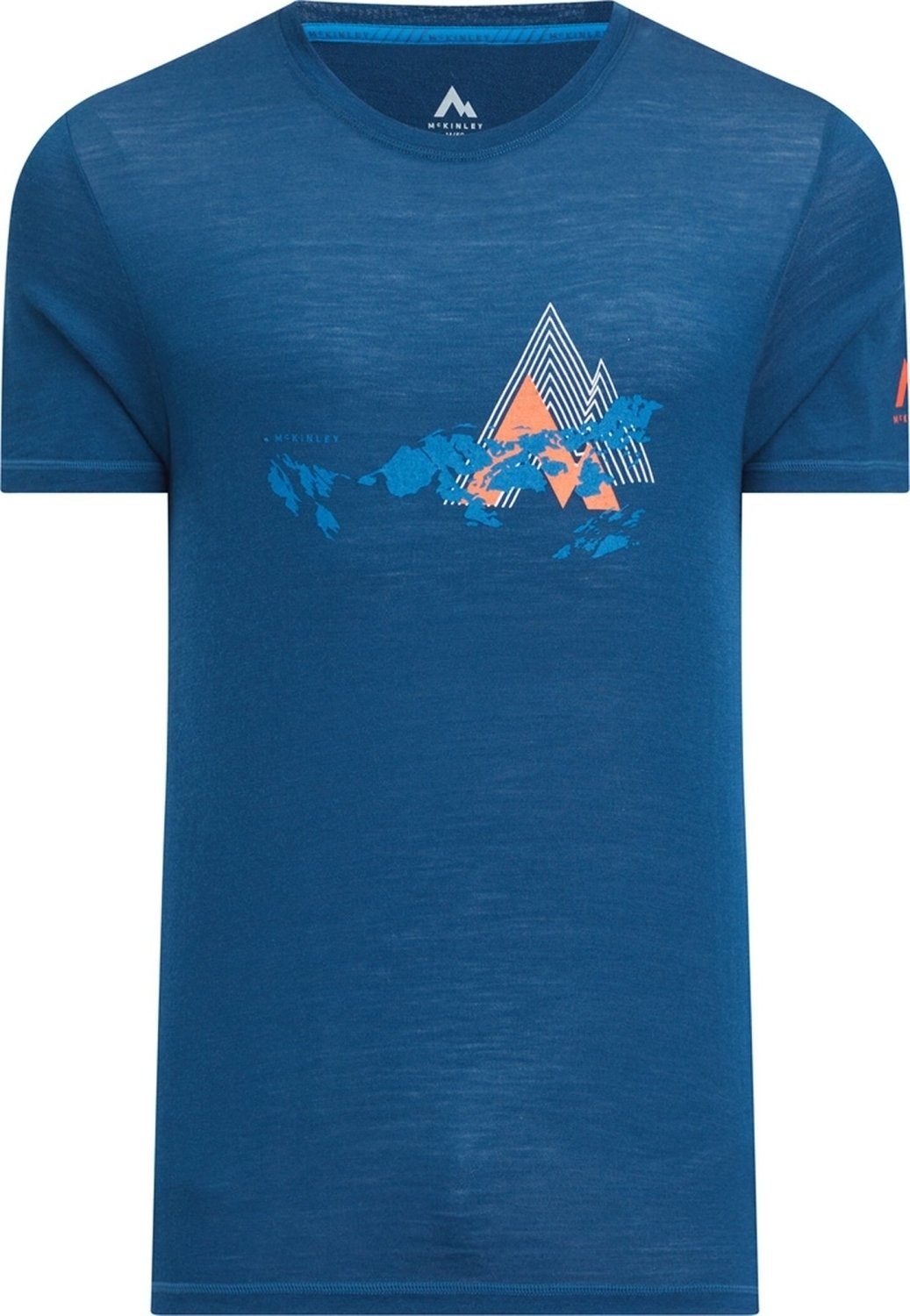 McKINLEY T-Shirt He.-T-Shirt PETROL M BLUE Tate