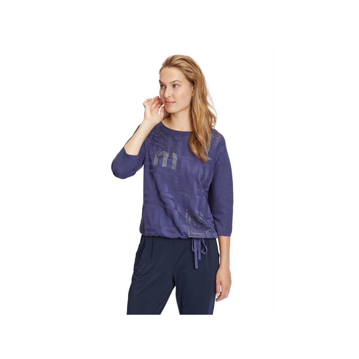 Longpullover blau Barclay (1-tlg) Betty