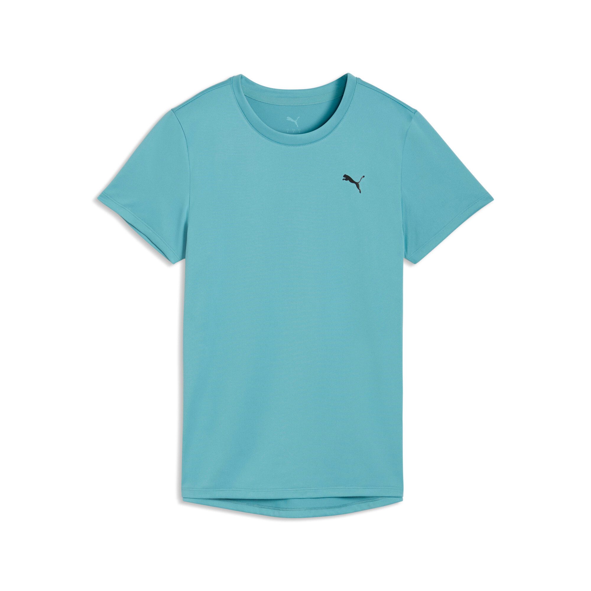 PUMA Trainingsshirt W TAD ESSENTIAL CREW TEE Regular Fit, Kurzarm, mit seitlichen Schlitzen