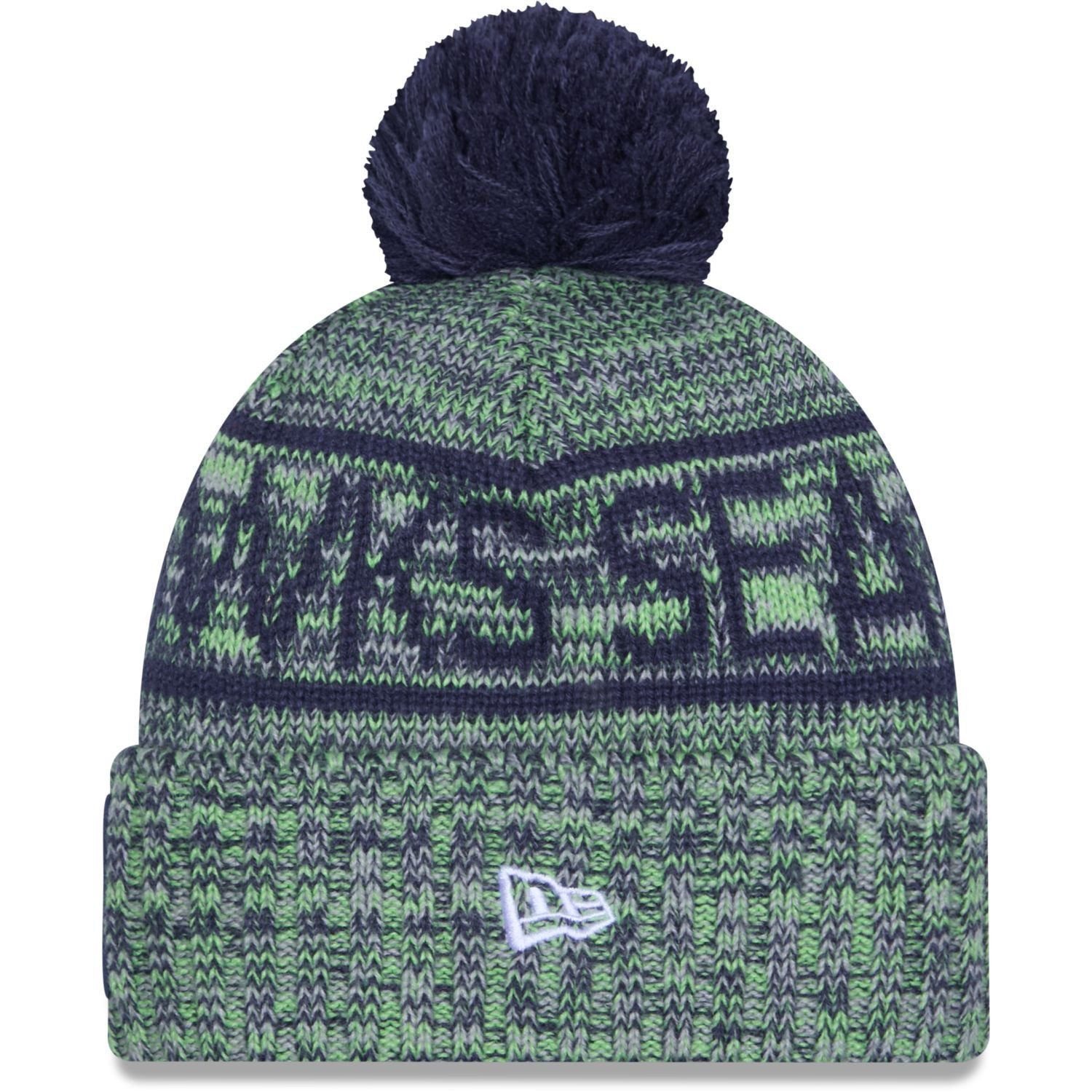 New Era Fleecemütze Bommel SIDELINE Seattle Seahawks günstig online kaufen