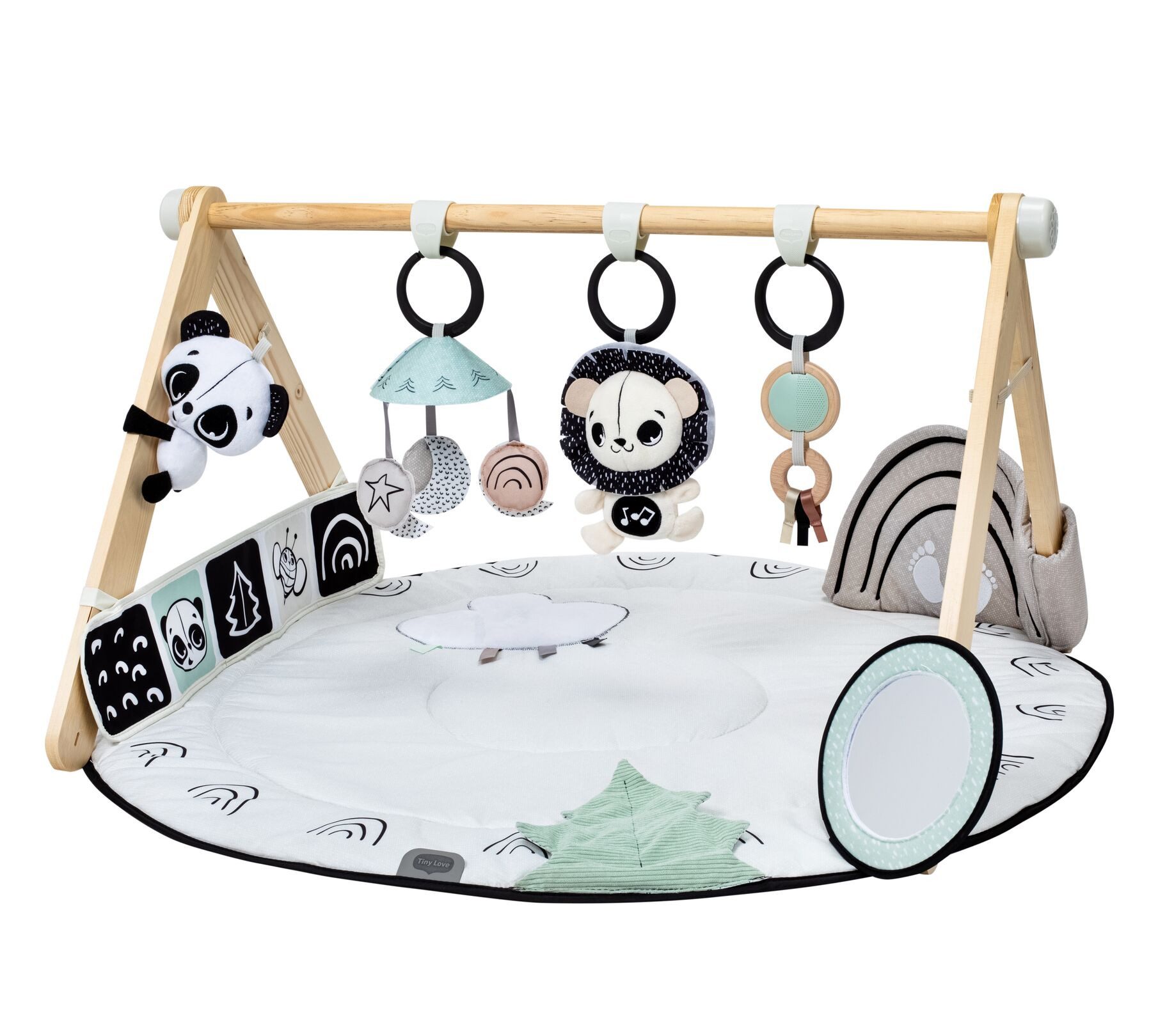 Krabbeldecke Tiny Love Luxe Developmental Gymini, Baby-Spielbogen mit Musik, ab 0 M, Tiny Love
