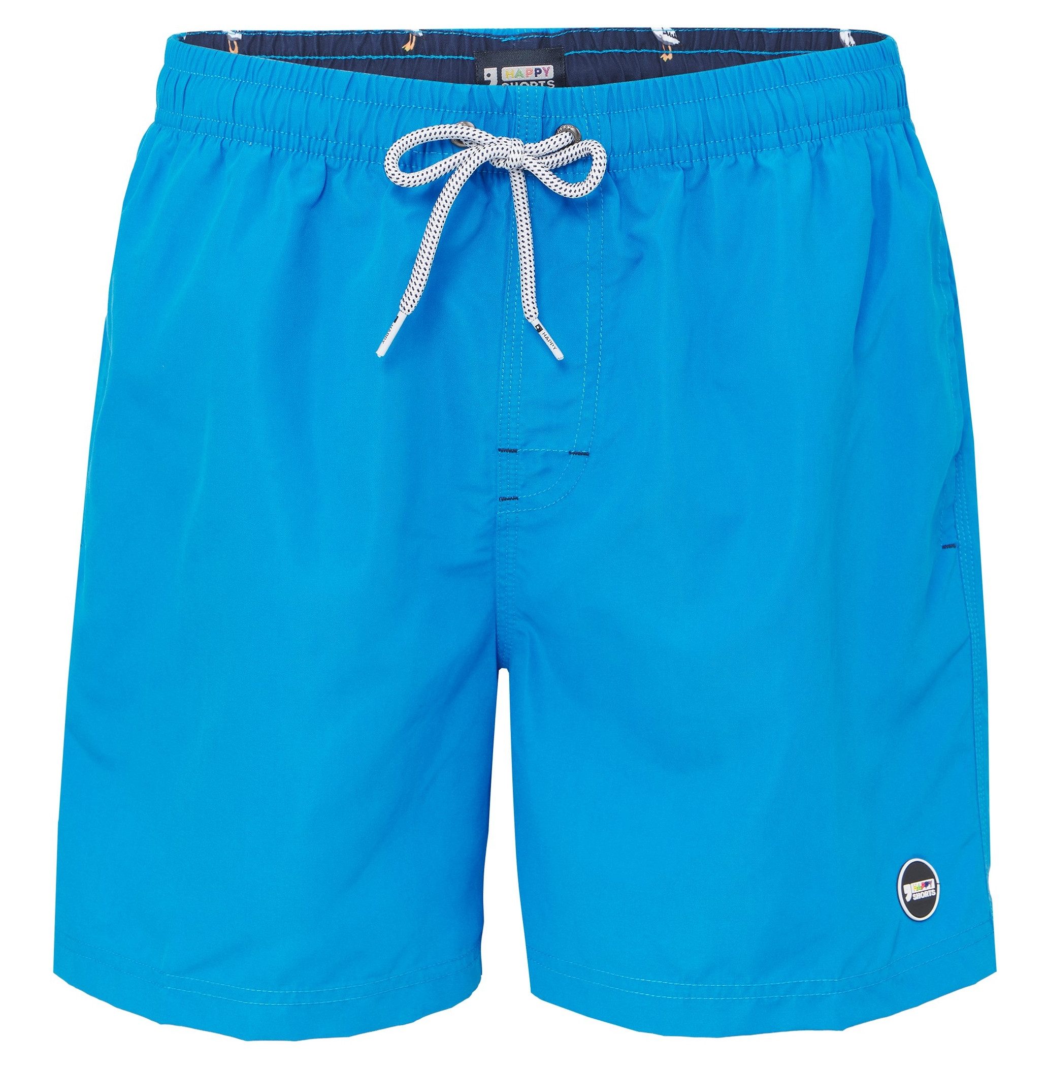 HAPPY SHORTS Badehose HAPPY SHORTS Herren Badeshorts Strandshorts Blau Boardshort S - XXL