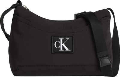 Calvin Klein Jeans Schultertasche »CITY NYLON SHOULDER BAG16«, mit Logo Aufnäher