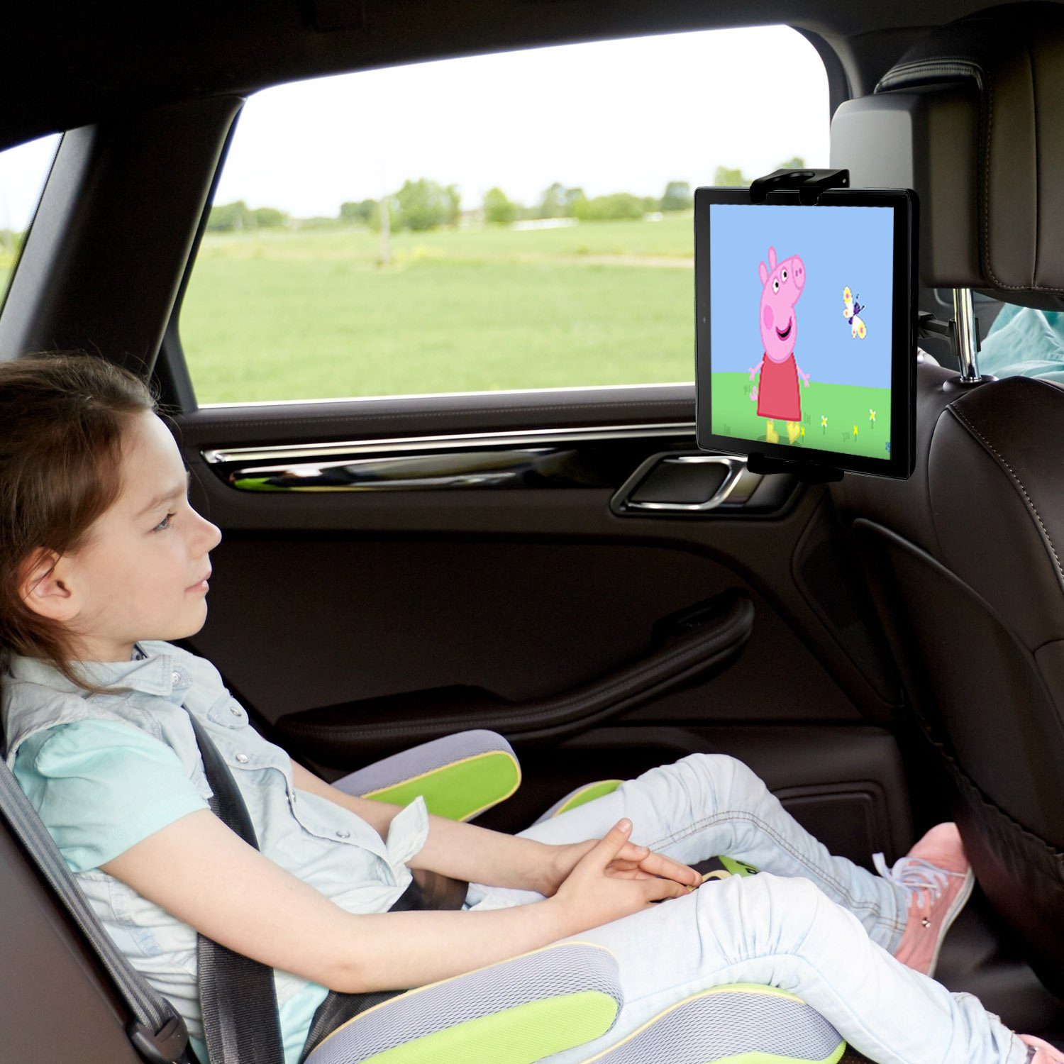 Wicked Chili Tablet-Halterung KFZ Kopfstützen Autohalterung für Amazon Fire HD 10 8 7, (bis 13 Zoll, 1er Set, 1-tlg., Kompatibel mit Amazon Fire HD 10, HD 8, Fire 7, Kindle, Paperwhite, T)