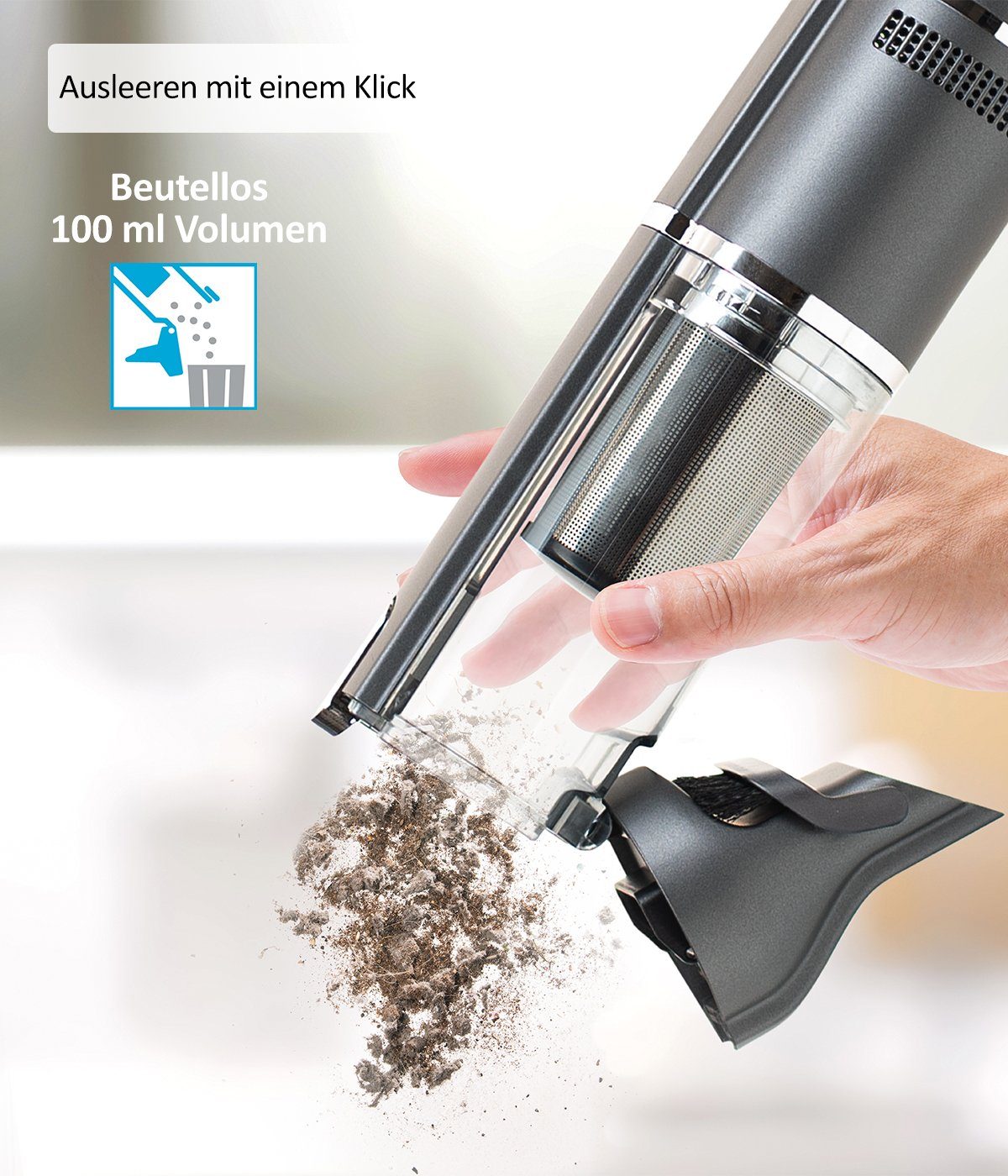 Filter Für Invictus DC Handstaubsauger - 3er Set Waschbar