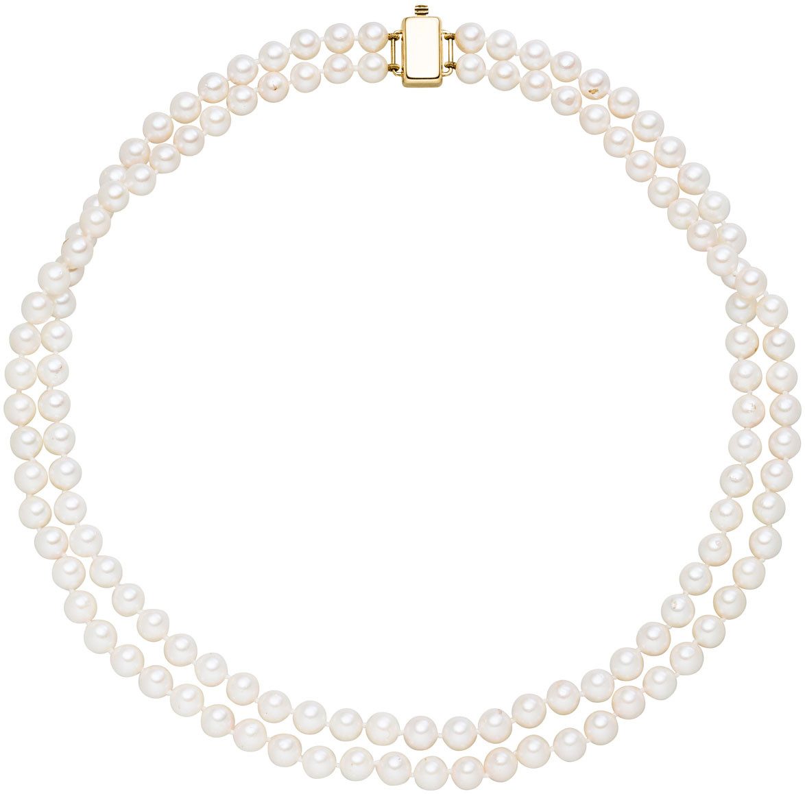 Perlenkette Schmuck Geschenk Gold 585 Halsschmuck Halskette