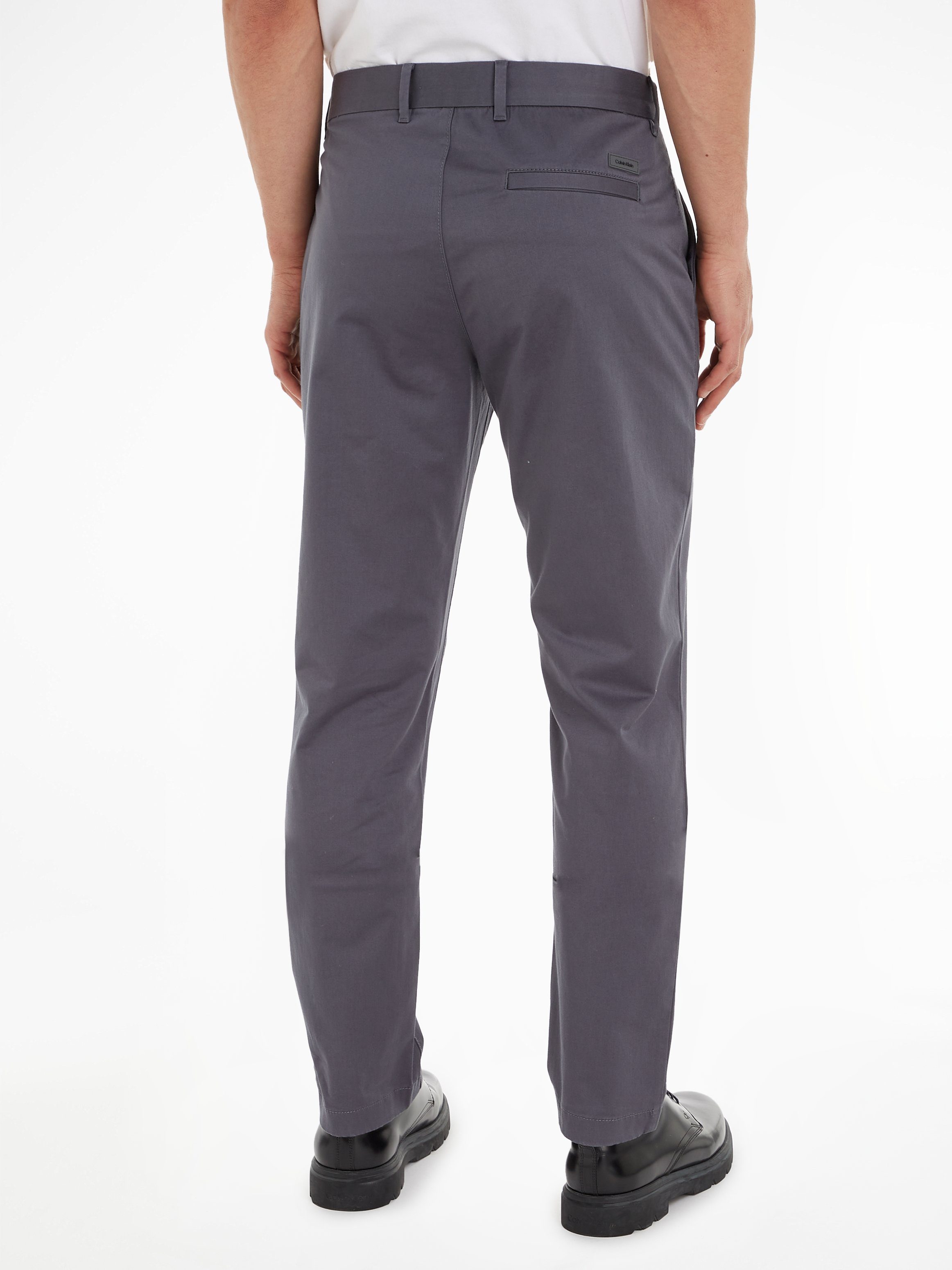 Calvin Klein Chinohose SATEEN STRETCH SLIM günstig online kaufen