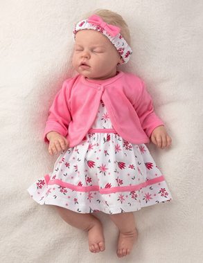 Baby Sweets Kleid & Haarband Set Blume Floral (3-tlg)