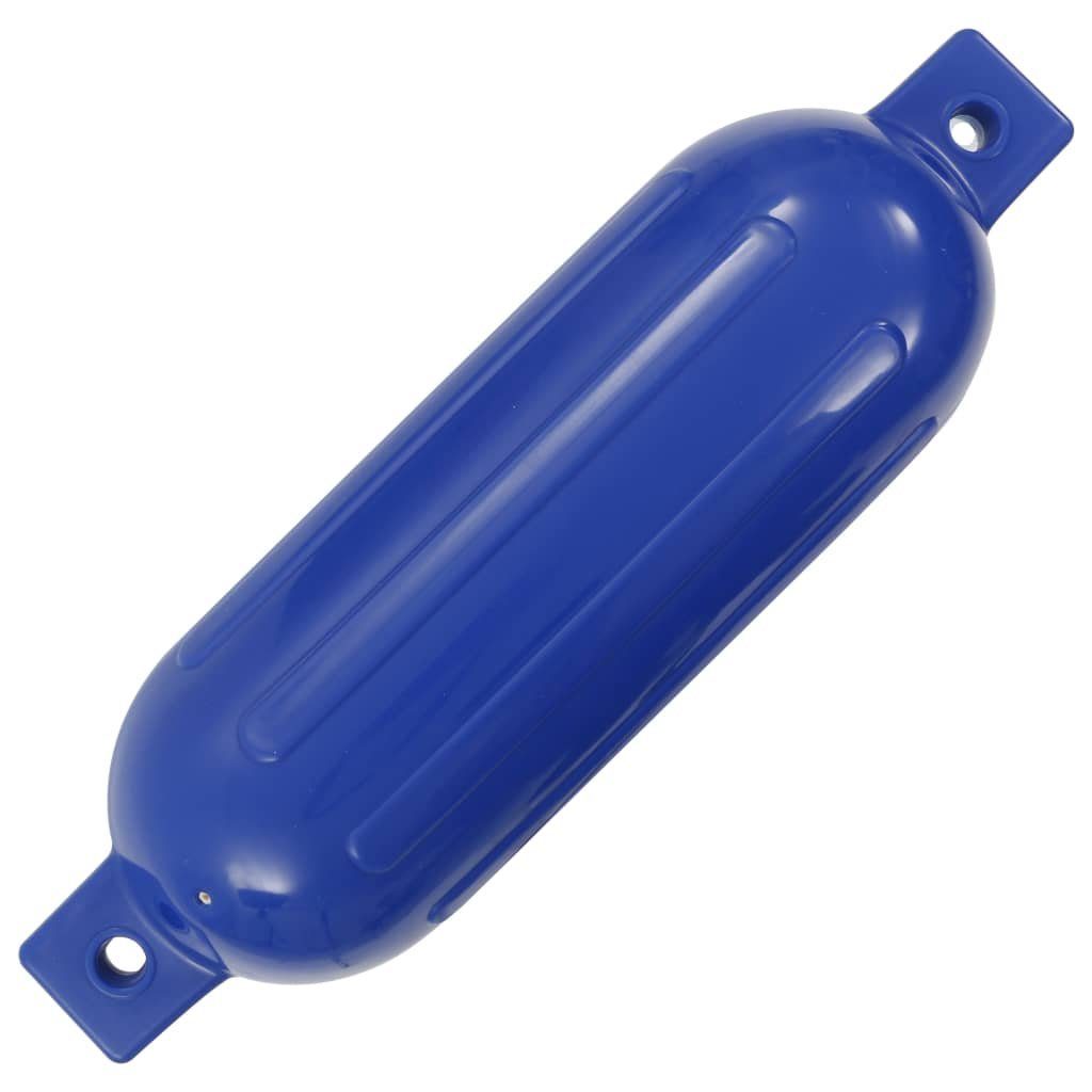 vidaXL Motorboot Bootsfender 4 Stk. Blau Ø 14x50 cm PVC, (4-St)