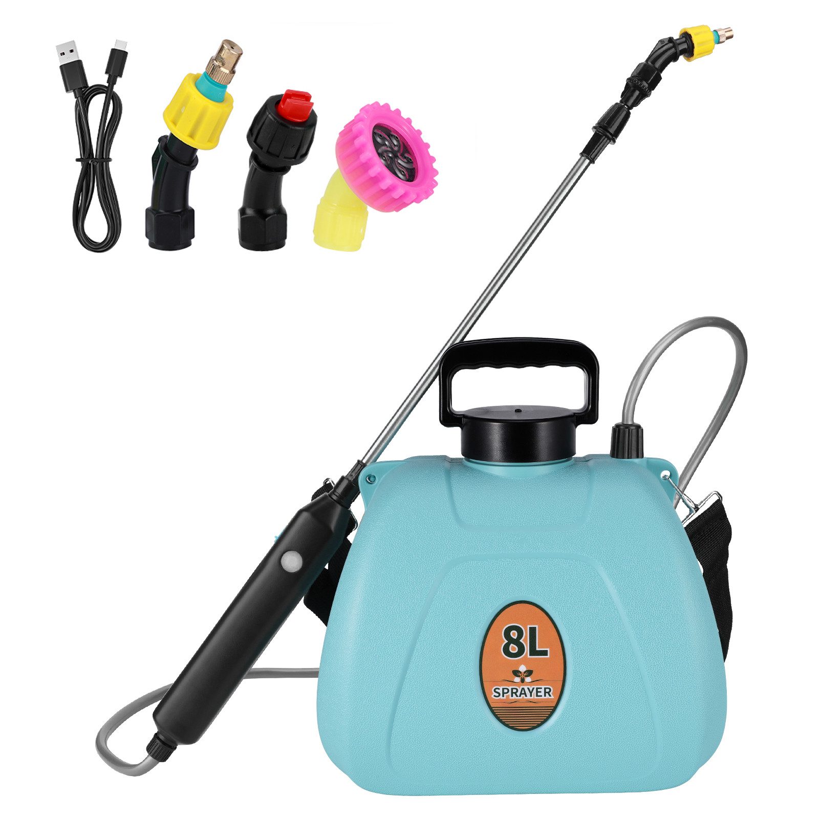 BlingBin Akku-Drucksprühgerät Elektrischer Pflanzensprüher, Gartenspritze, günstig online kaufen