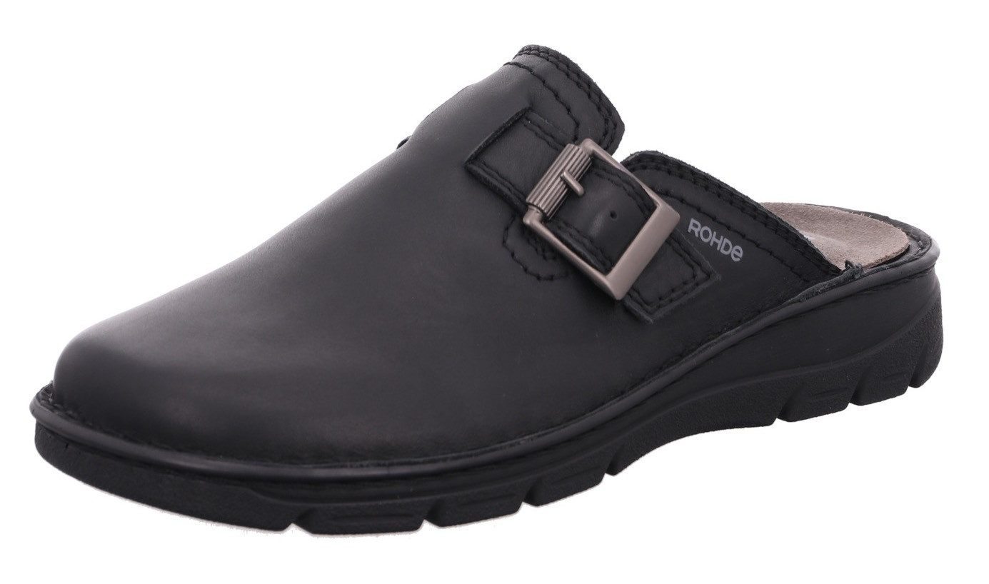 Rohde OTRANTO Pantoffel Hauschuh, Pantoffel, Homeslipper, Clog mit Schnallenverschluss