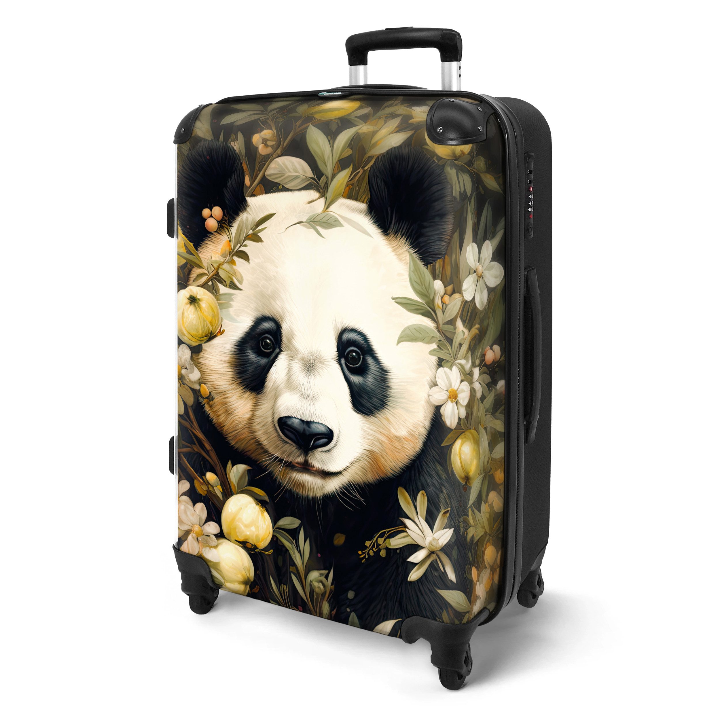 NoBoringSuitcases.com© Hartschalen-Trolley Panda - Pandabär - günstig online kaufen