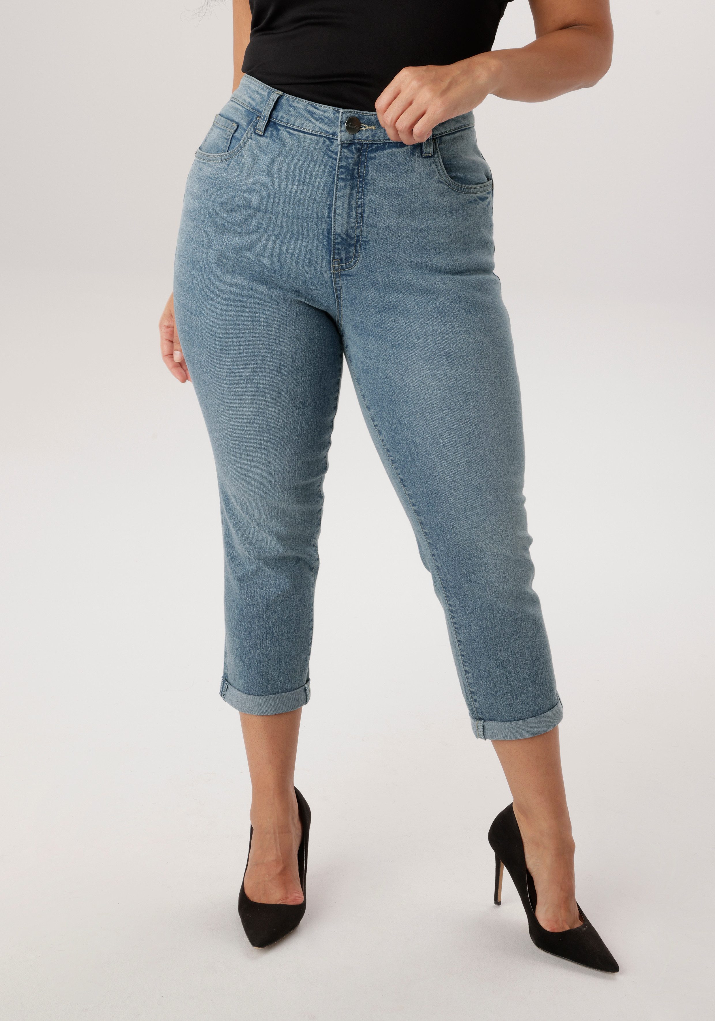 Aniston PLUS 7/8-Jeans im 5-Pocket-Style - NEUE KOLLEKTION. € 49,99, (€ 49,99 pro 1 Stk).