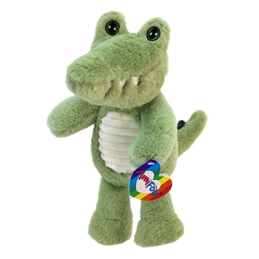 BEMIRO Kuscheltier Plüsch Krokodil grün - ca. 24 cm (1-St)