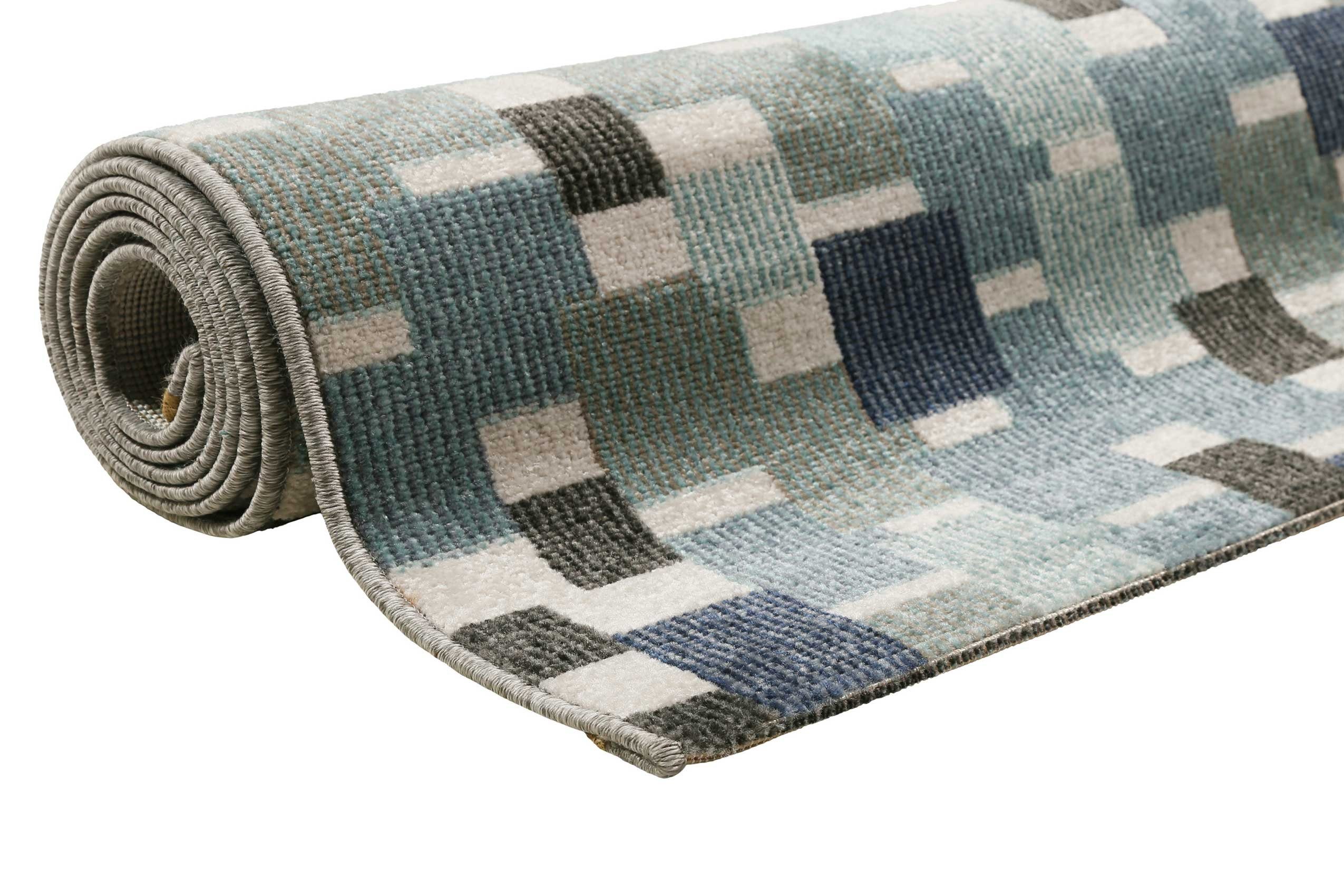 Esprit Outdoorteppich Pacific, ESP-54557, rechteckig, Höhe: 4 mm, pflegeleicht, im Mosaik-Muster, ideal für Terrasse, Küche, Wohnzimmer