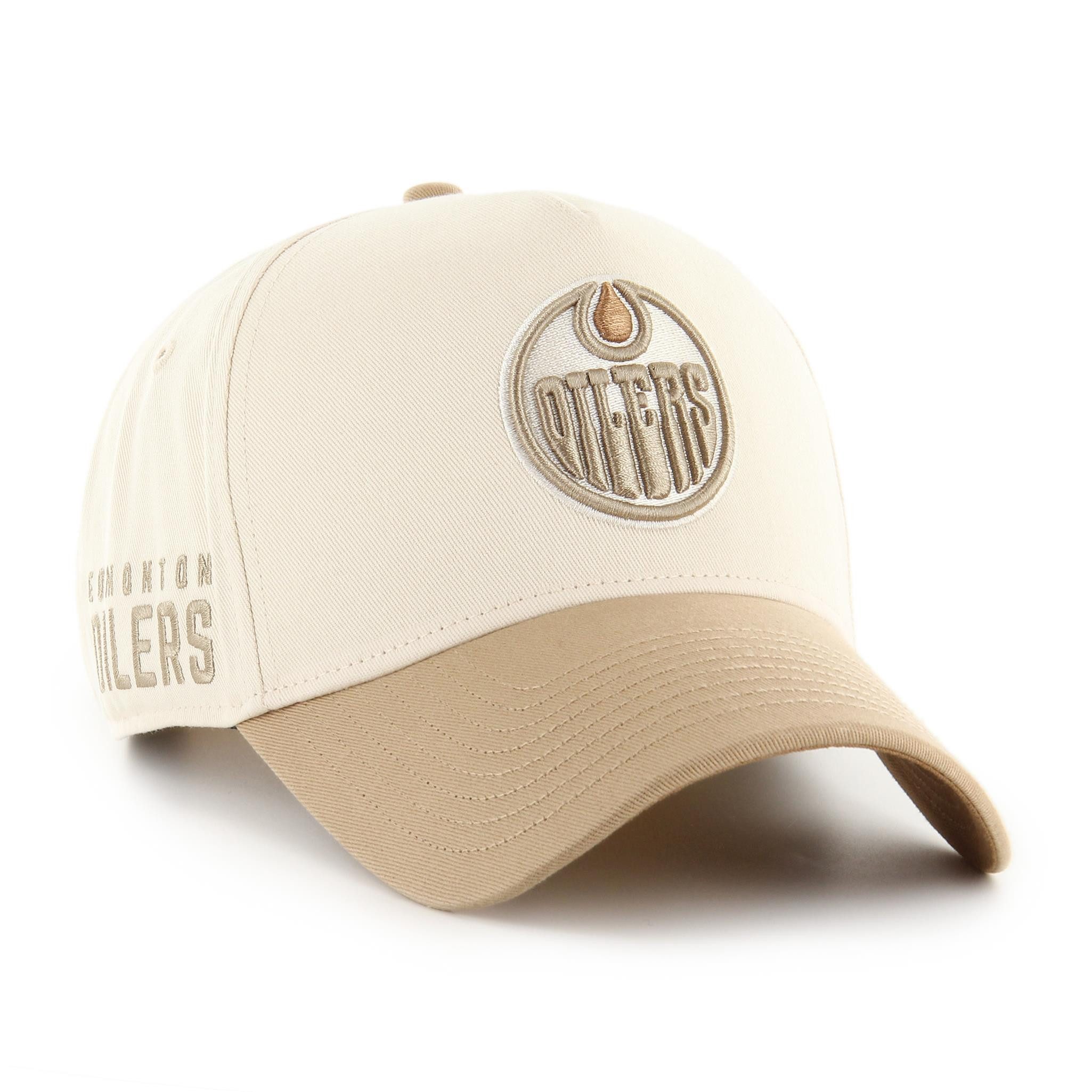 '47 Brand Baseball Cap '47 Brand Cap NHL Edmonton Oilers Sure Shot TT Cotton MVP DT Natural (Basecap, Basecap) Used-Look (Garment Wash)