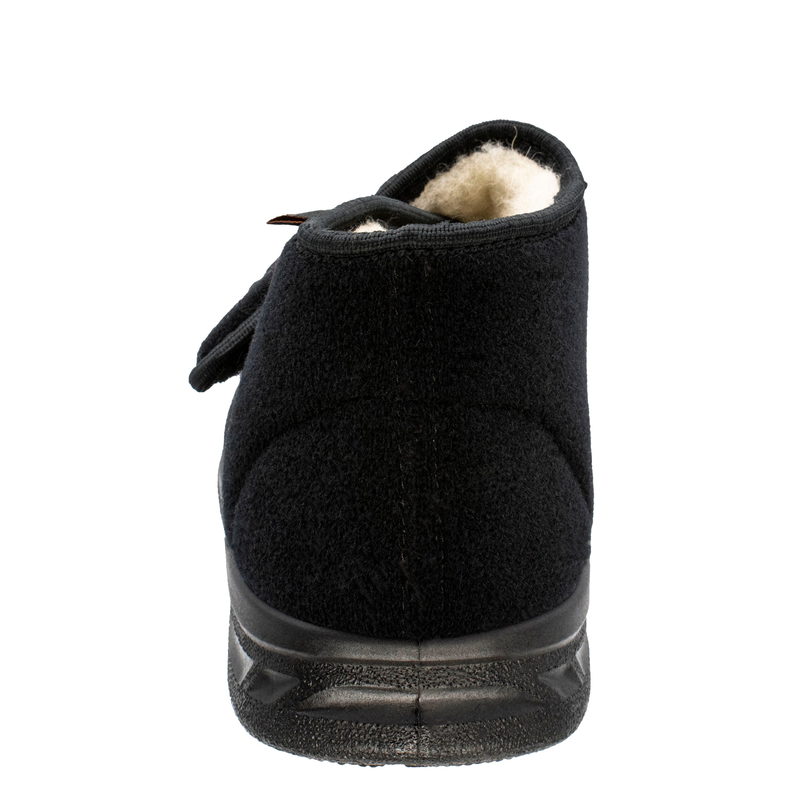 Fischer-Markenschuh Ortho Klettschuh Schurwollfutter, Weite K, 2 Klettverschlüsse