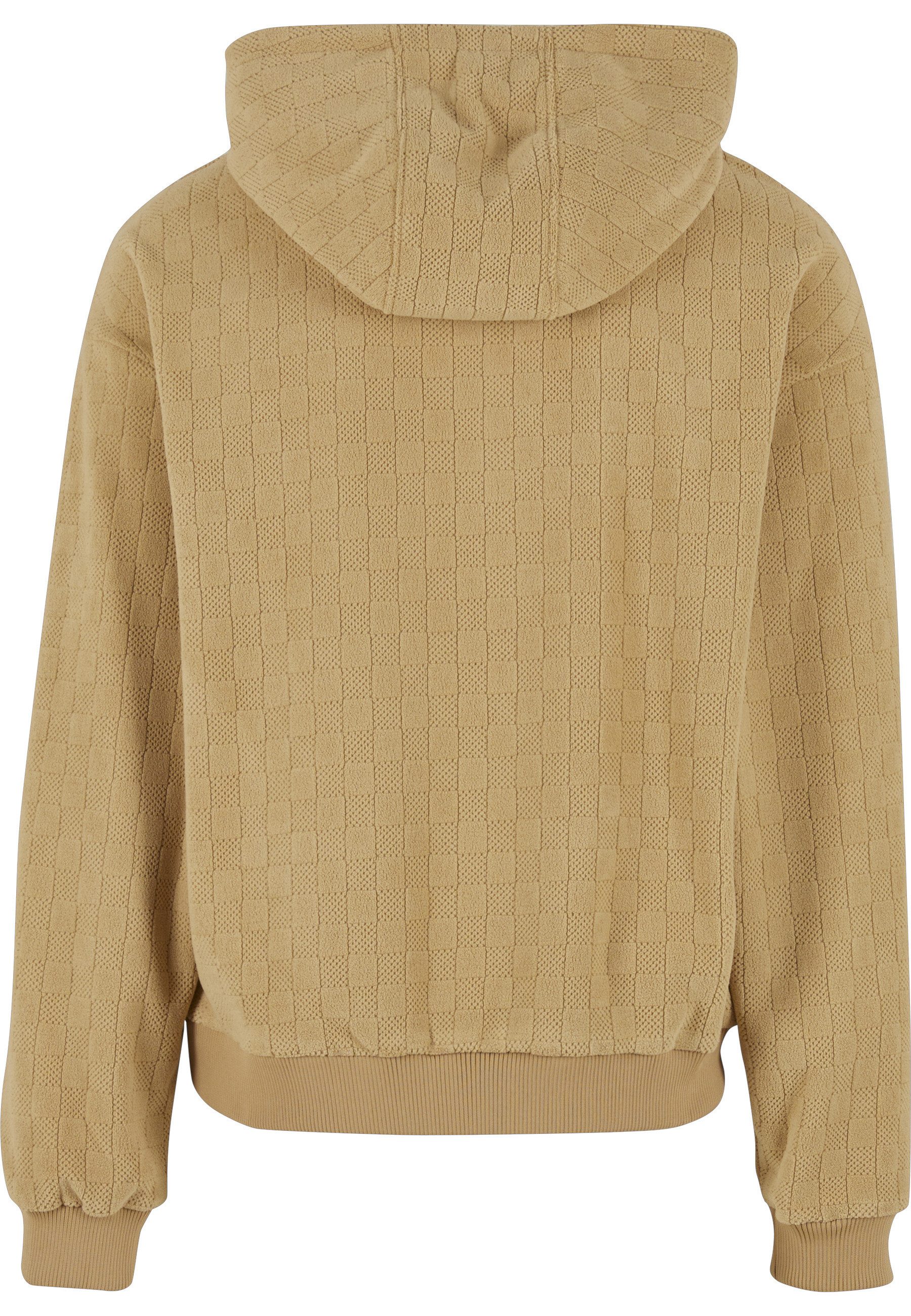 URBAN CLASSICS Kapuzensweatshirt Urban Classics Jaquard Velvet Suit (1-tlg)