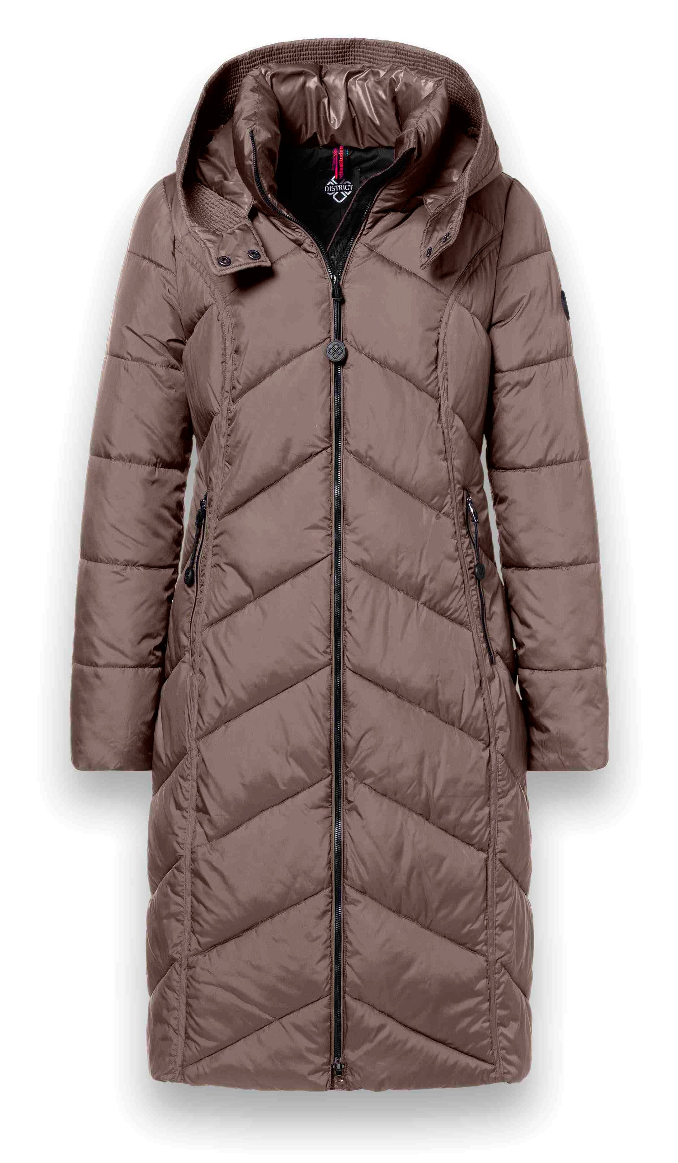 District Steppmantel Arosa (wasserabweisend) braun Damen