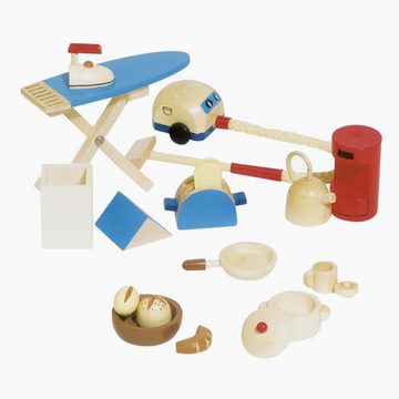 goki Puppenhausmöbel Accessoires Küche (19tlg), detailverliebt gestaltet