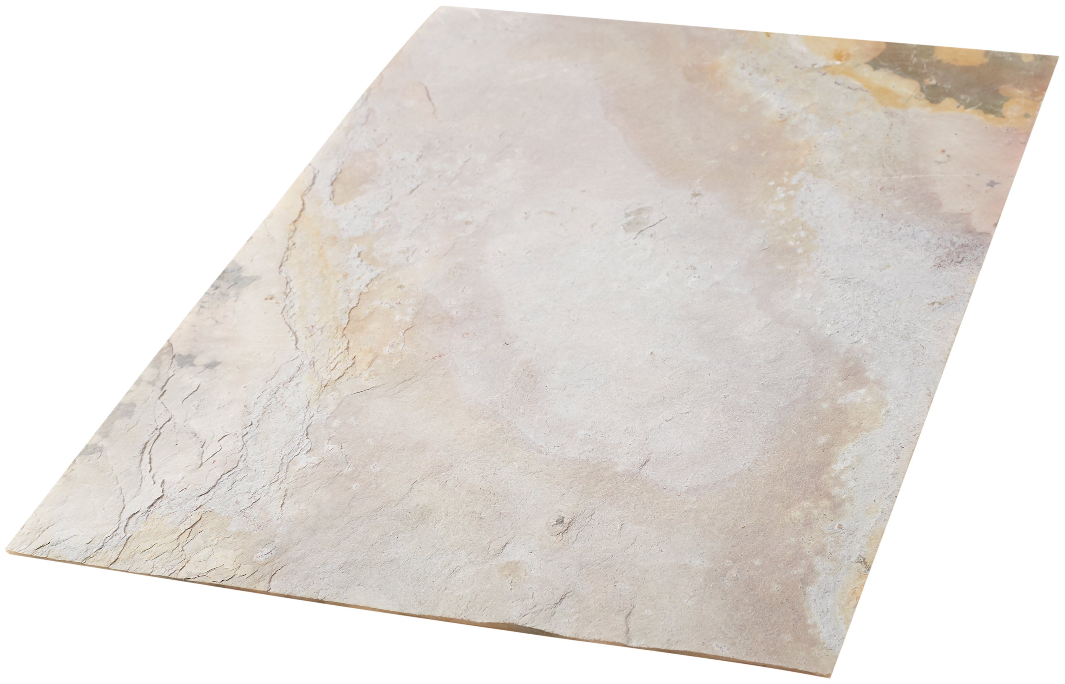 Slate Lite Dekorpaneele Muster Slate Lite Sheet Cobre, BxL: 21x29,7 cm, (1-tlg) 1 Muster DIN A4, aus Echtstein, in 25 Farben erhältlich