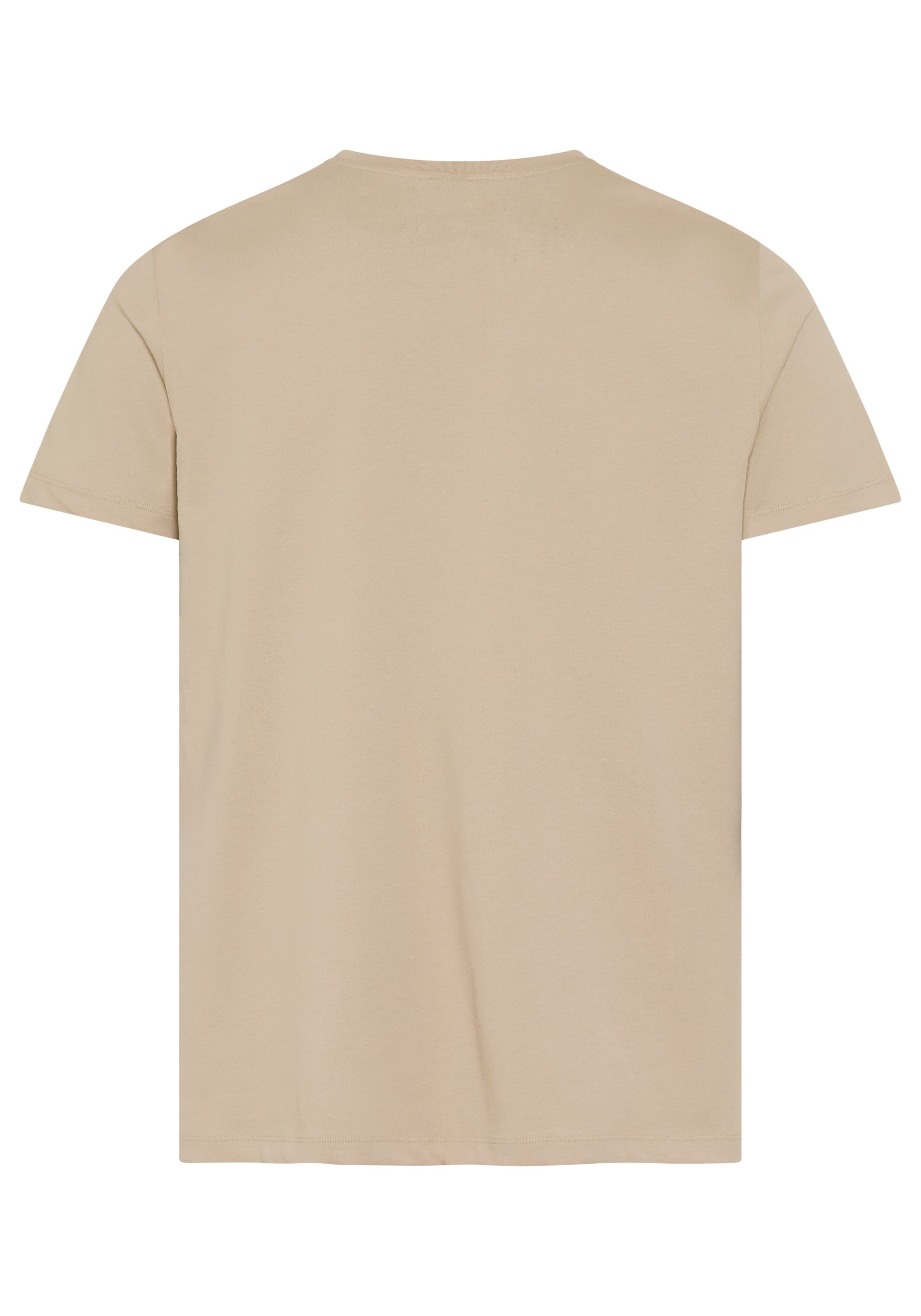 BOSS T-Shirt Rundhals, Jersey, kleines Logo, regular fit günstig online kaufen