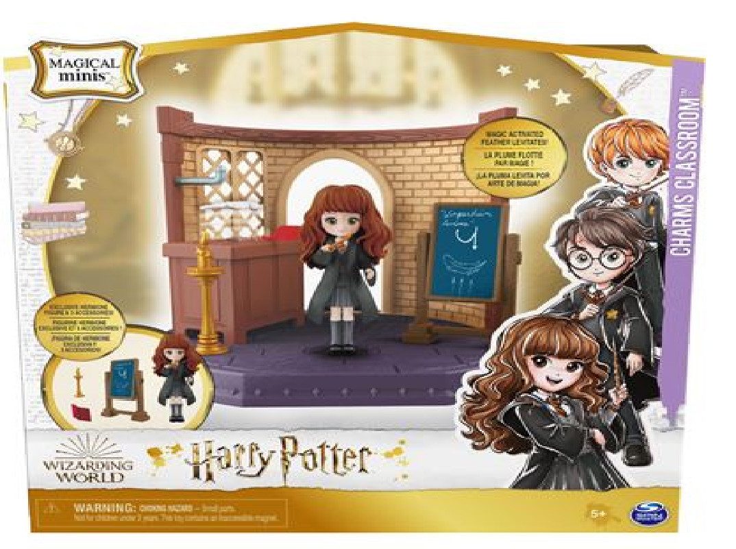 Spin Master Stehpuppe Harry Potter Hermine Granger Hogwarts Zauberkunst Klassenzimmer (1-tlg)