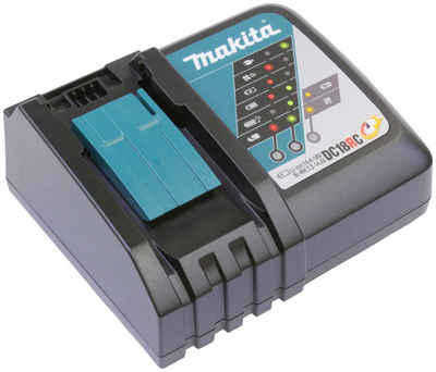 Makita 630718-5 Schnelllade-Gerät (für Akkus der LXT-Serie mit 14,4 V und 18 V)