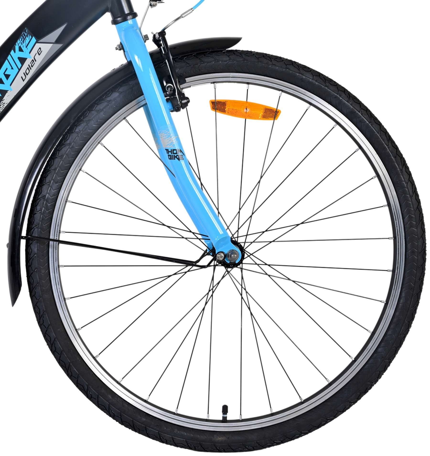 Volare Kinderfahrrad Thombike - Jungen - Verschiedene Größen und Farben - bis 115 kg, 3 Gang Shimano, 85% zusammengebaut, Lenkerhöhe einstellbar, 24 oder 26 Zoll