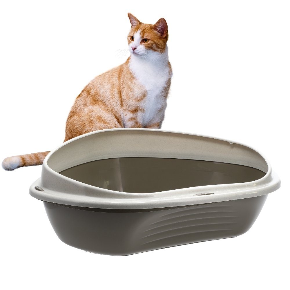 Katzenecktoilette GarPet Katzenklo Ecke Eck Katzentoilette Katzen WC Ecktoilette