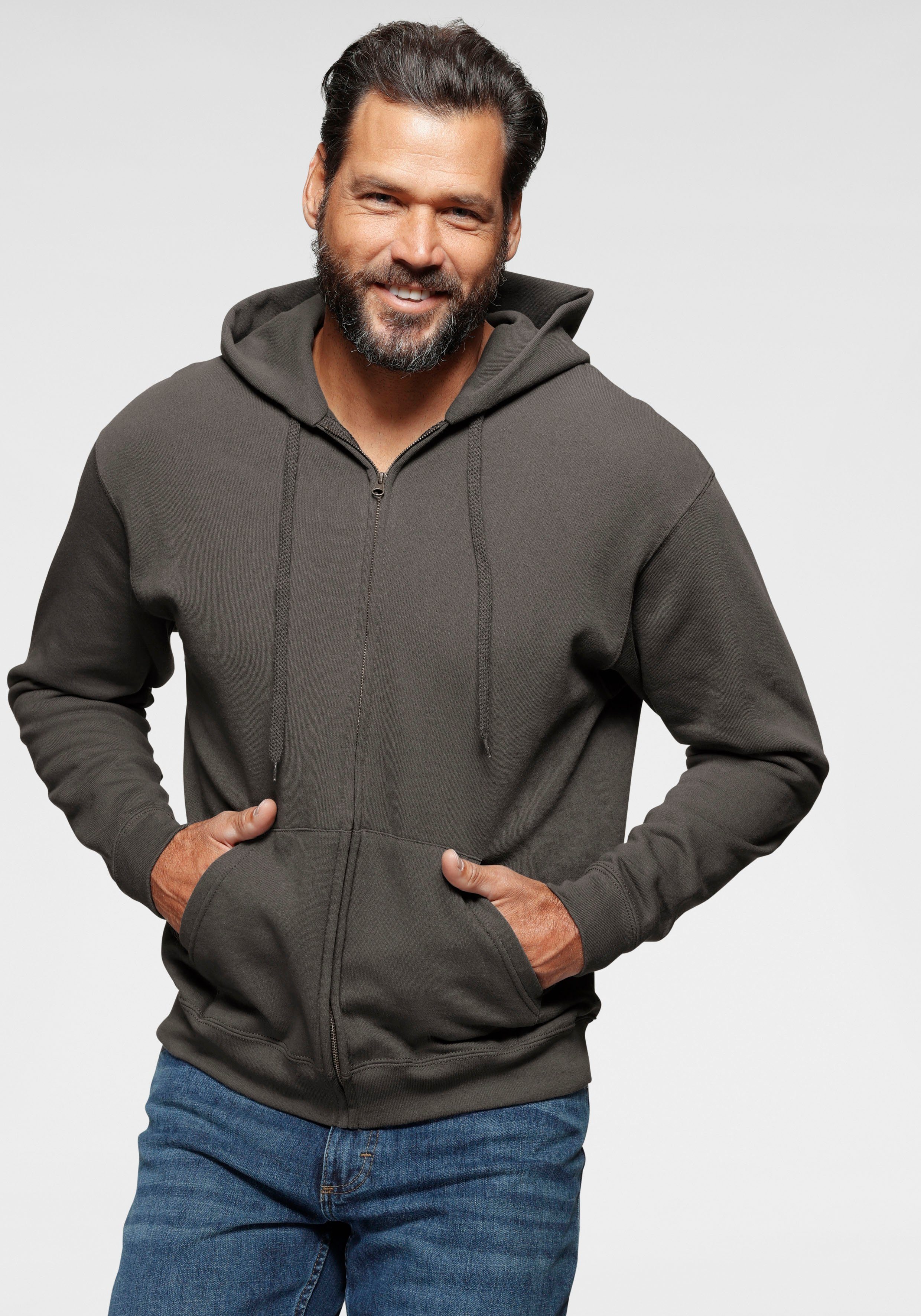 Fruit of the Loom Kapuzensweatjacke aus günstig online kaufen