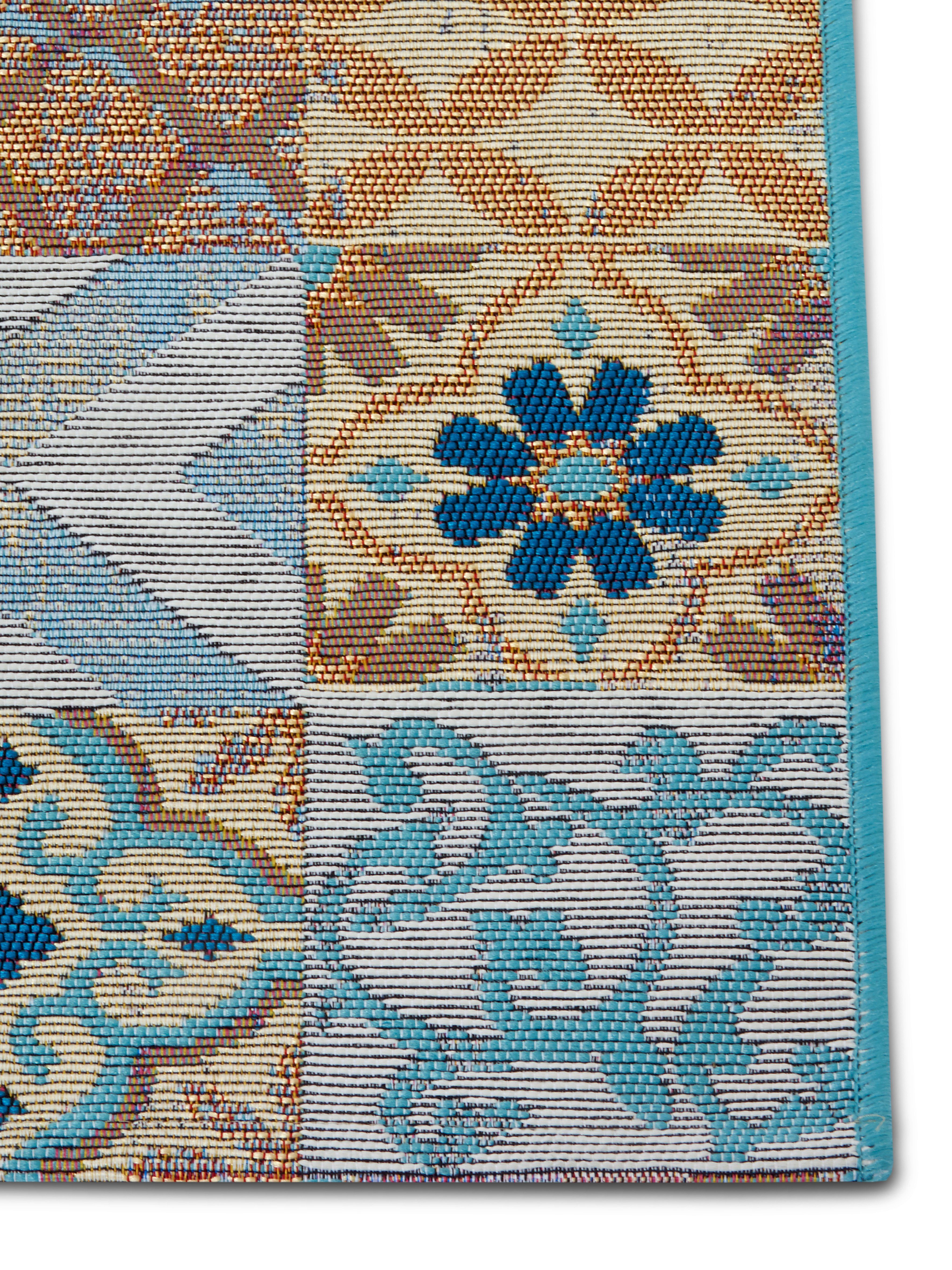 Fliesen mm, 6 rechteckig, Mosaik, Blau,Bunt Mosaik, Anti-Slip, Muster, Teppich Home, Küche, HANSE Läufer Höhe: pflegeleicht, Flur